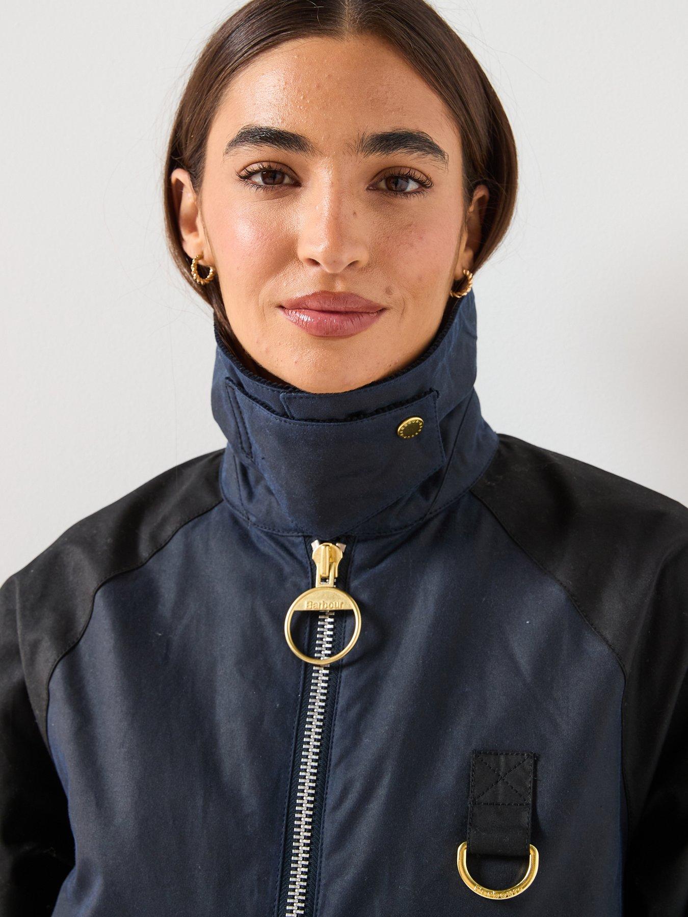  image of barbour-kearton-wax--navy
