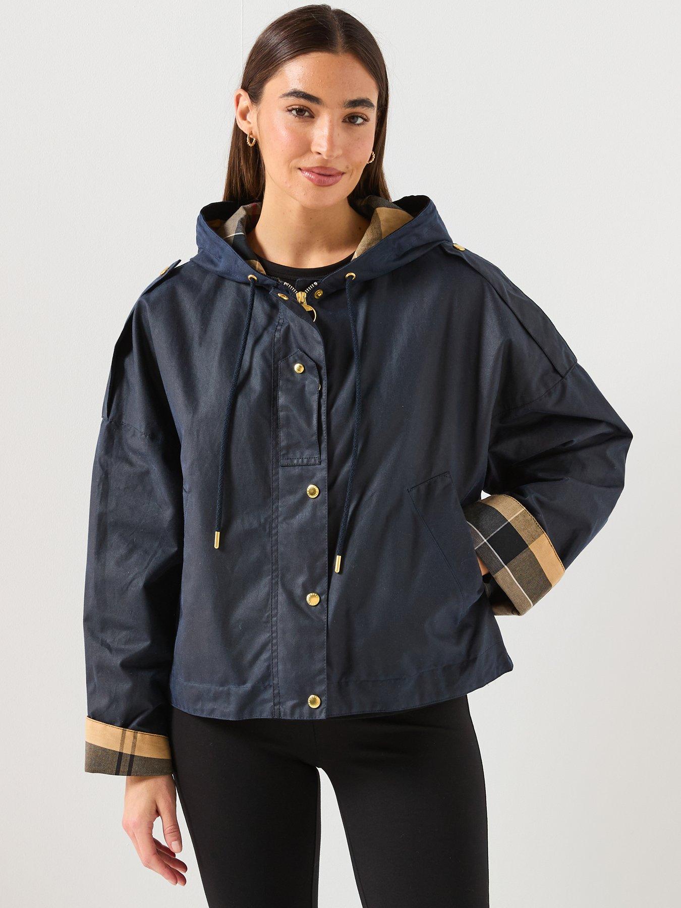  image of barbour-ryedale-wax-jacket-navy