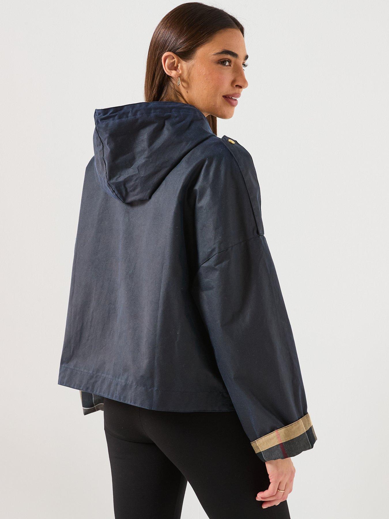  image of barbour-ryedale-wax-jacket-navy