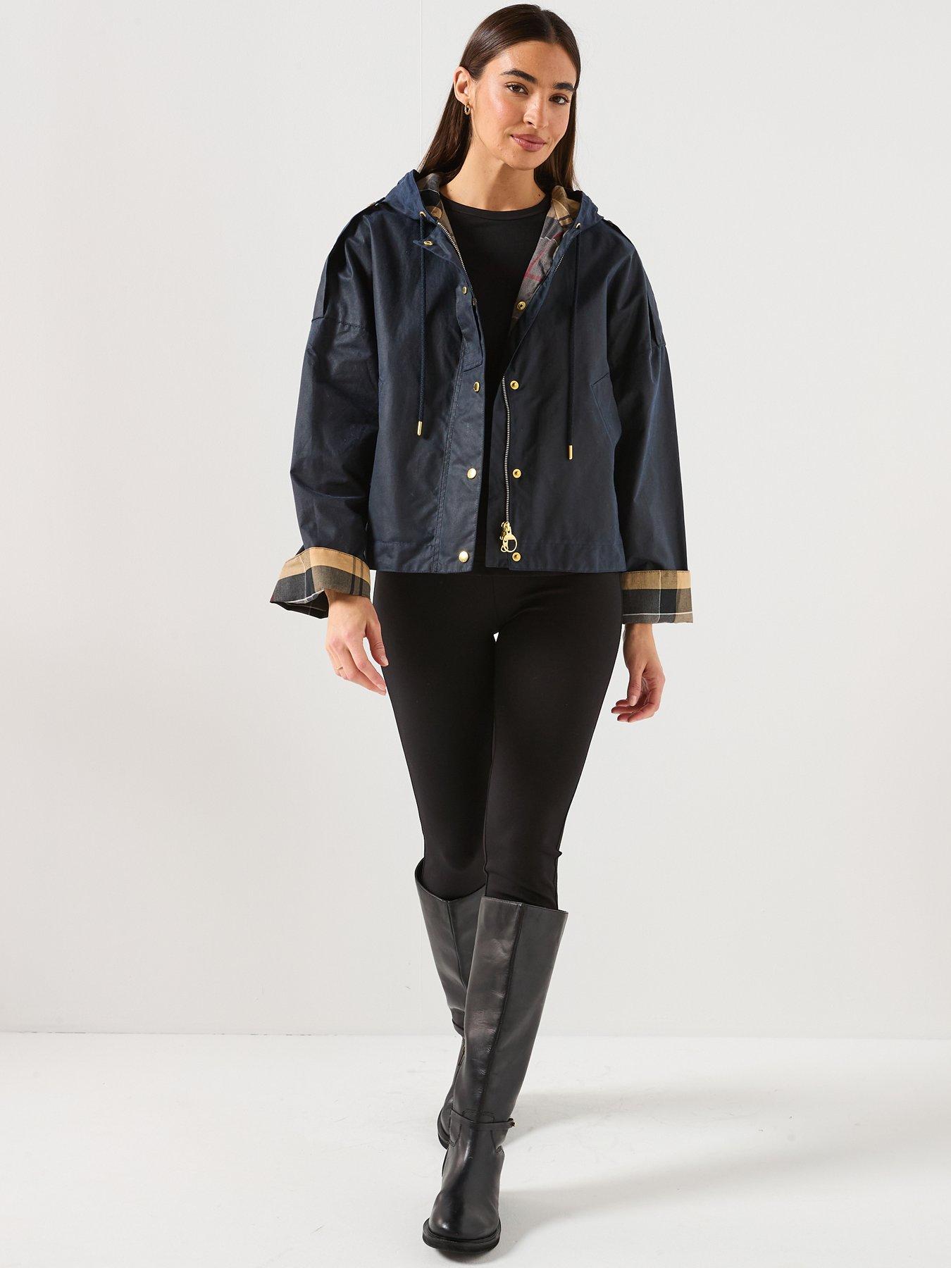  image of barbour-ryedale-wax-jacket-navy