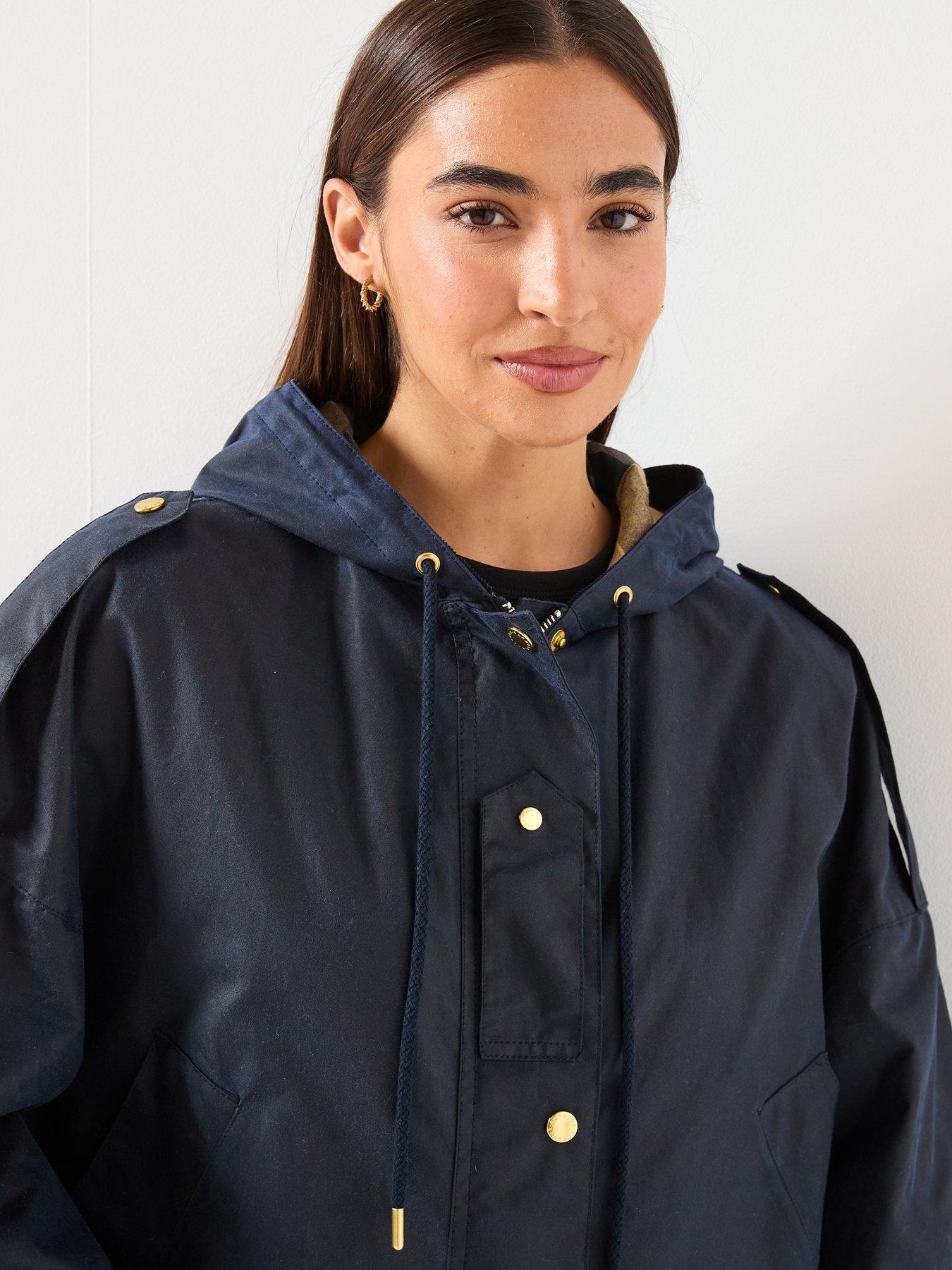  image of barbour-ryedale-wax-jacket-navy