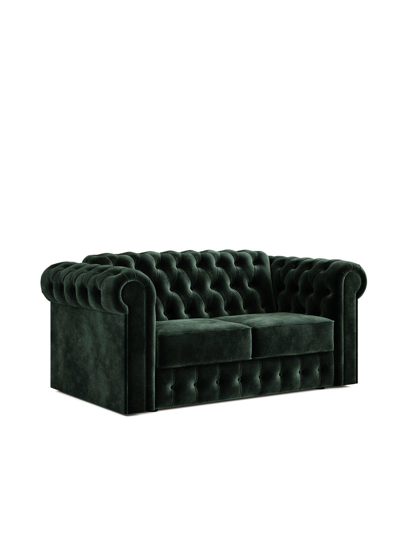 Jaybe Chesterfield Two Seater Sofa Bed With E-sprung  Mattress