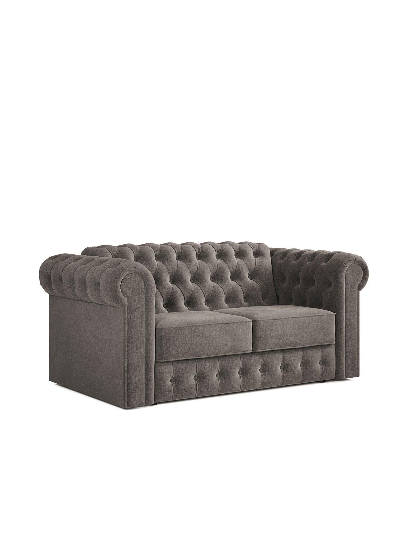 Jaybe Chesterfield Two Seater Sofa Bed With E-sprung Mattress