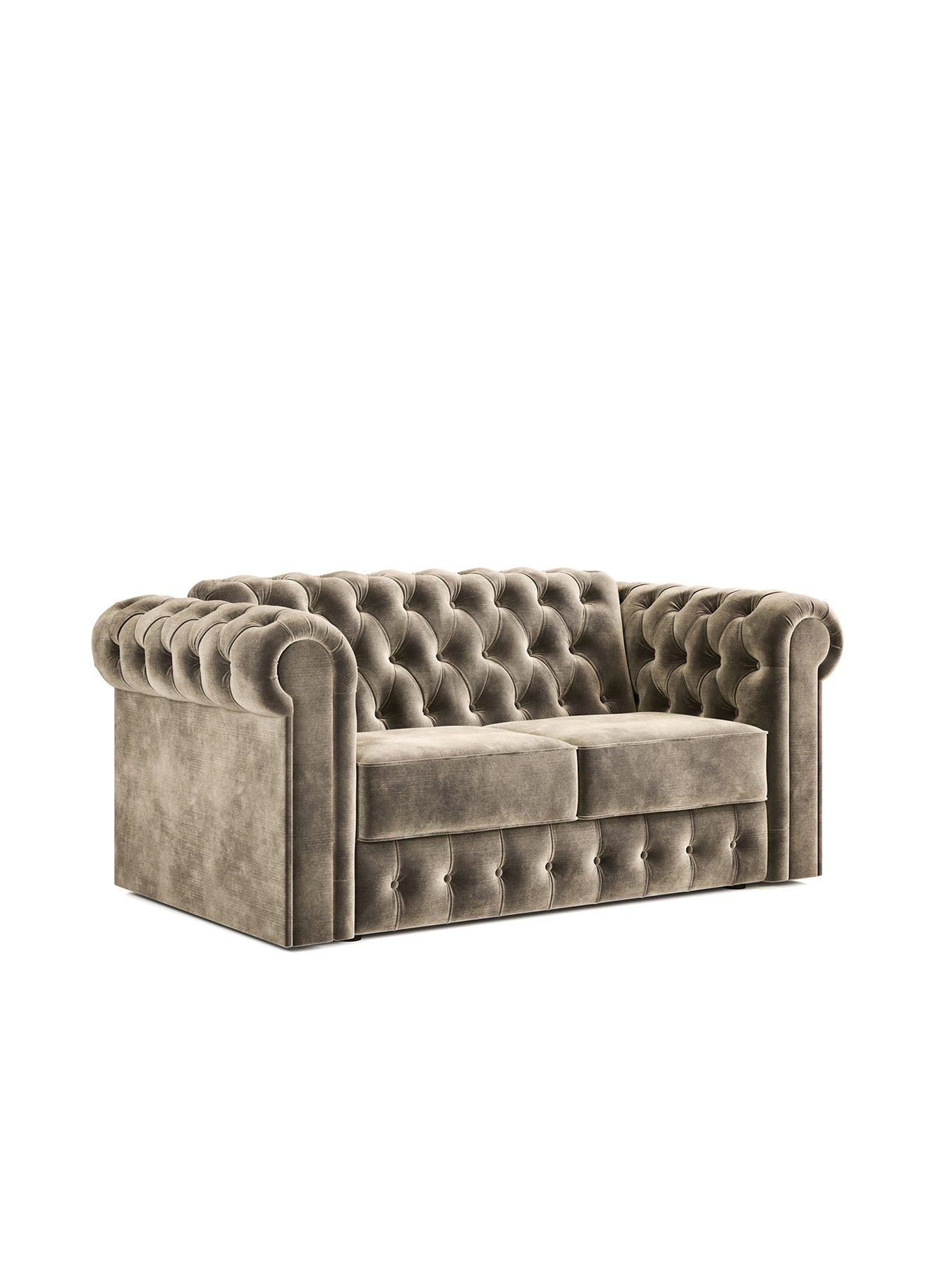 Jaybe Chesterfield Two Seater Sofa Bed With E-sprung  Mattress