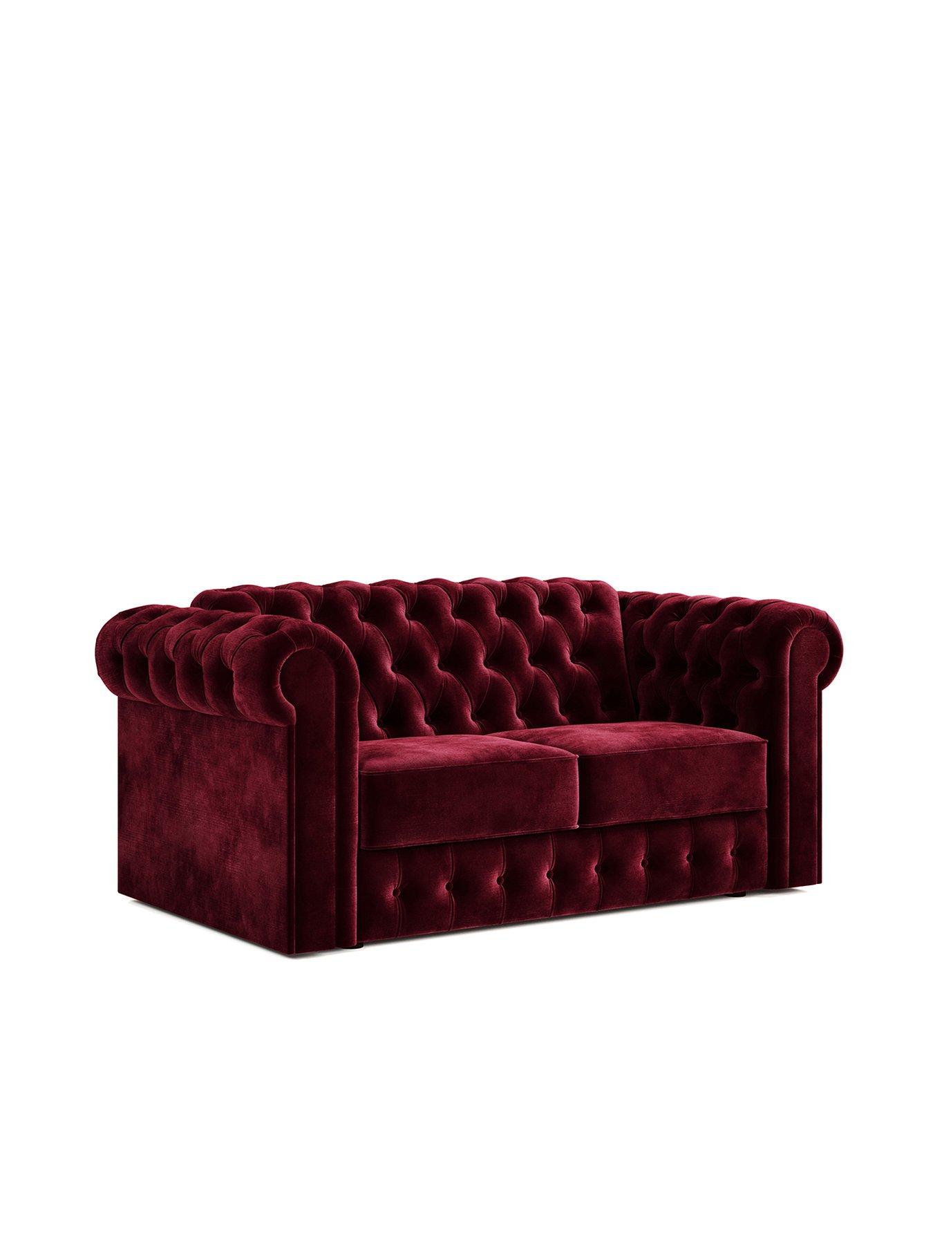 Jaybe Chesterfield Two Seater Sofa Bed With E-sprung  Mattress