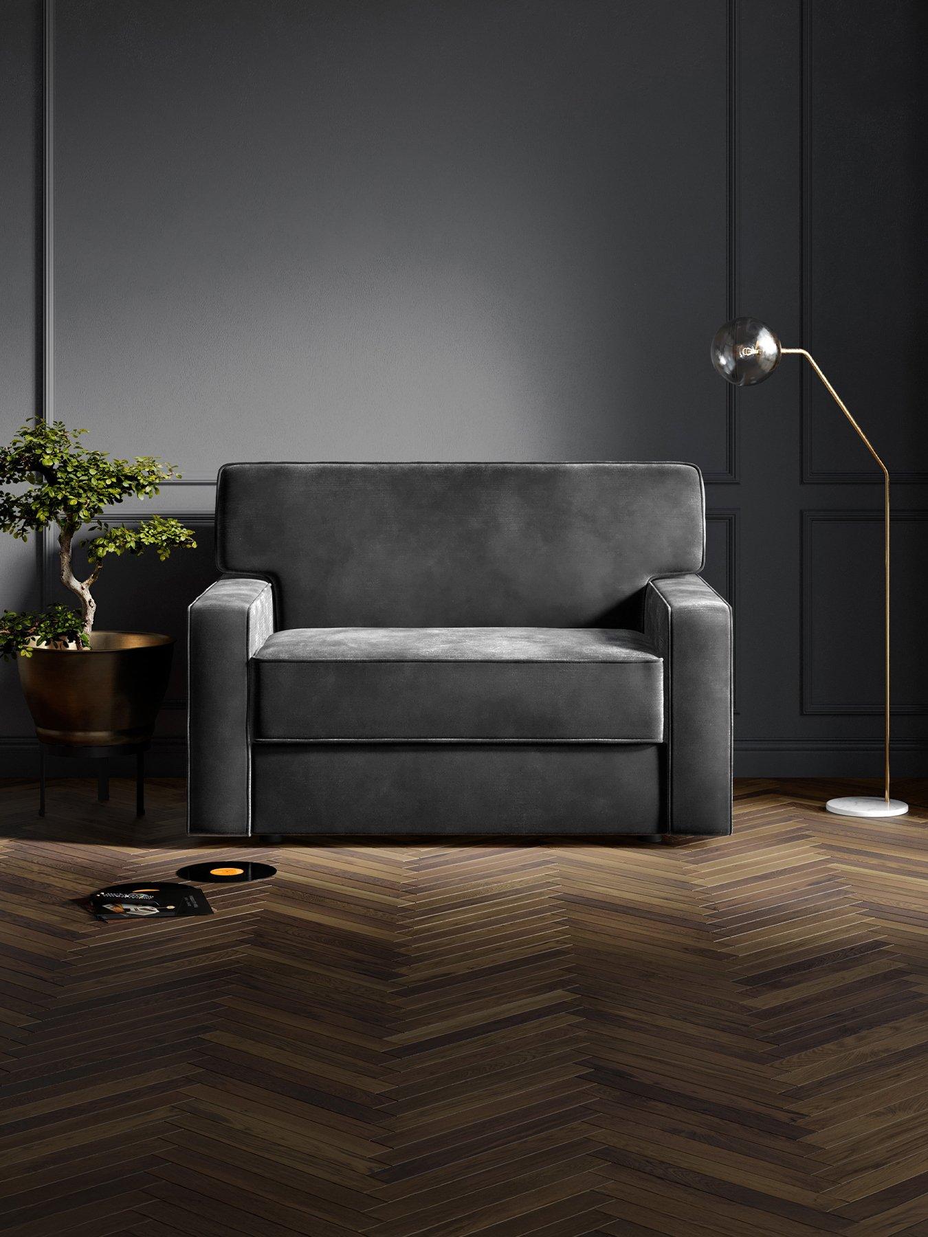 Image 1 of 8 of Jaybe Linea Snuggler Sofa Bed With E-sprung Mattress