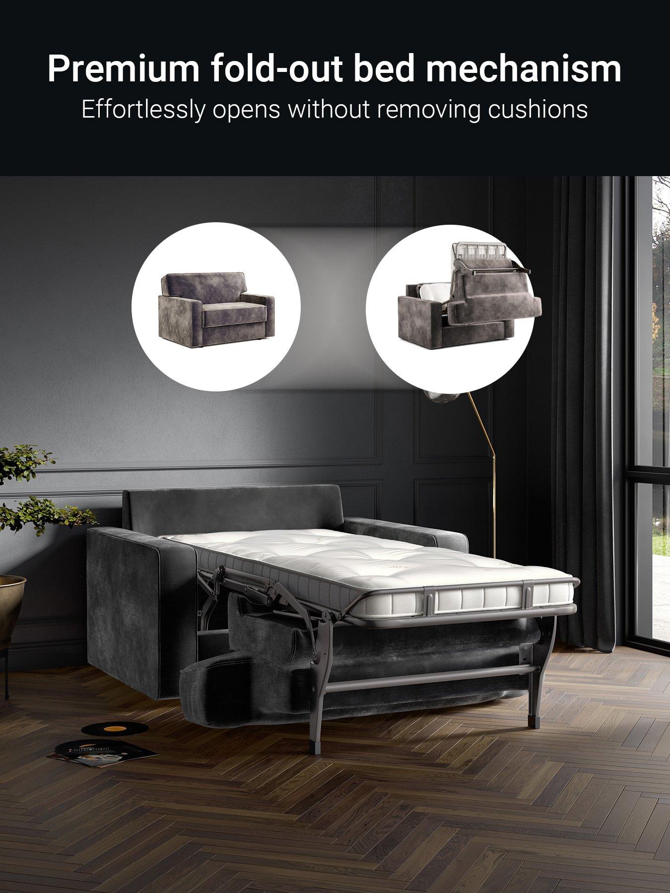 Image 3 of 8 of Jaybe Linea Snuggler Sofa Bed With E-sprung Mattress