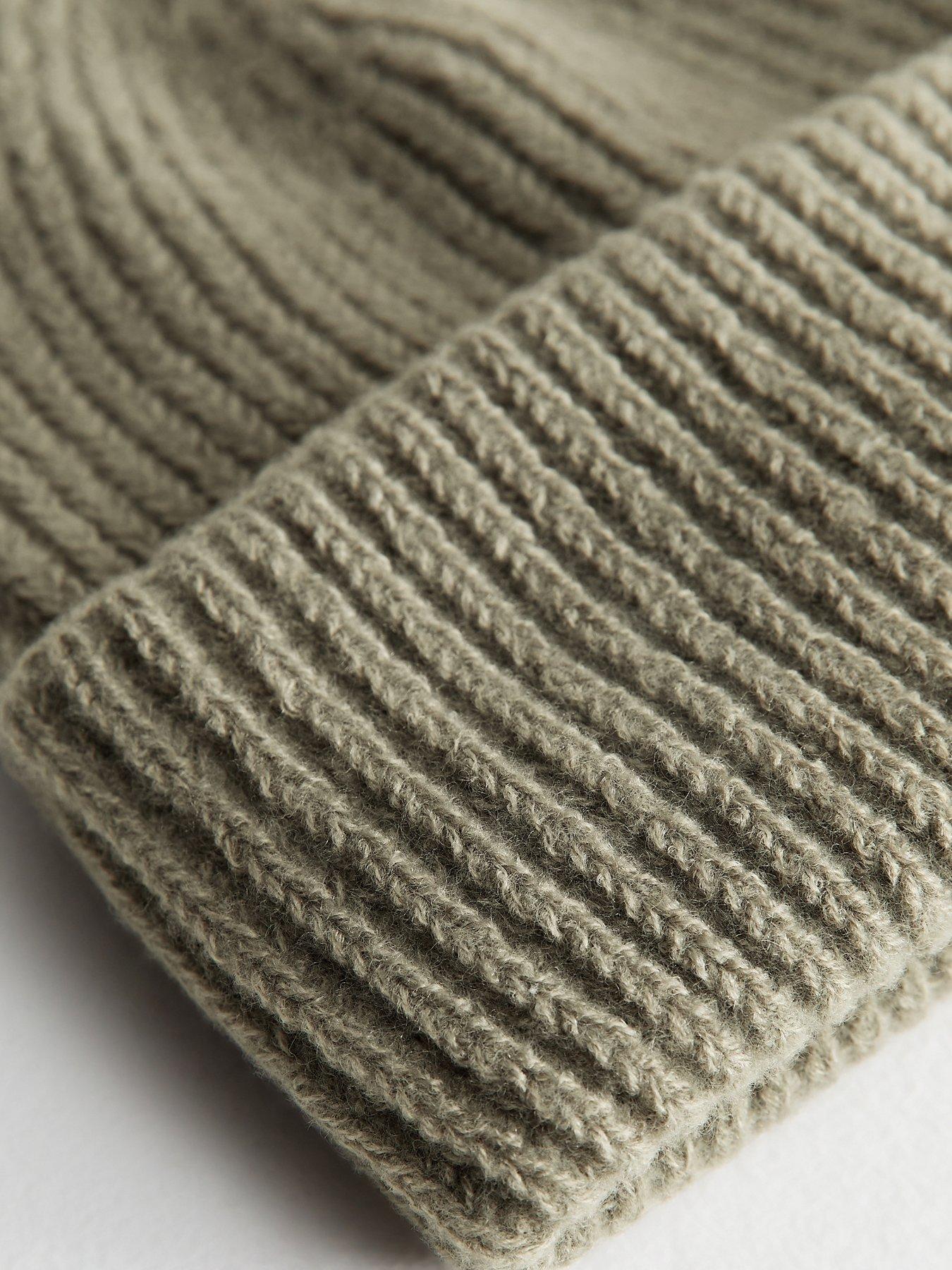  image of new-look-chunky-beanie-green