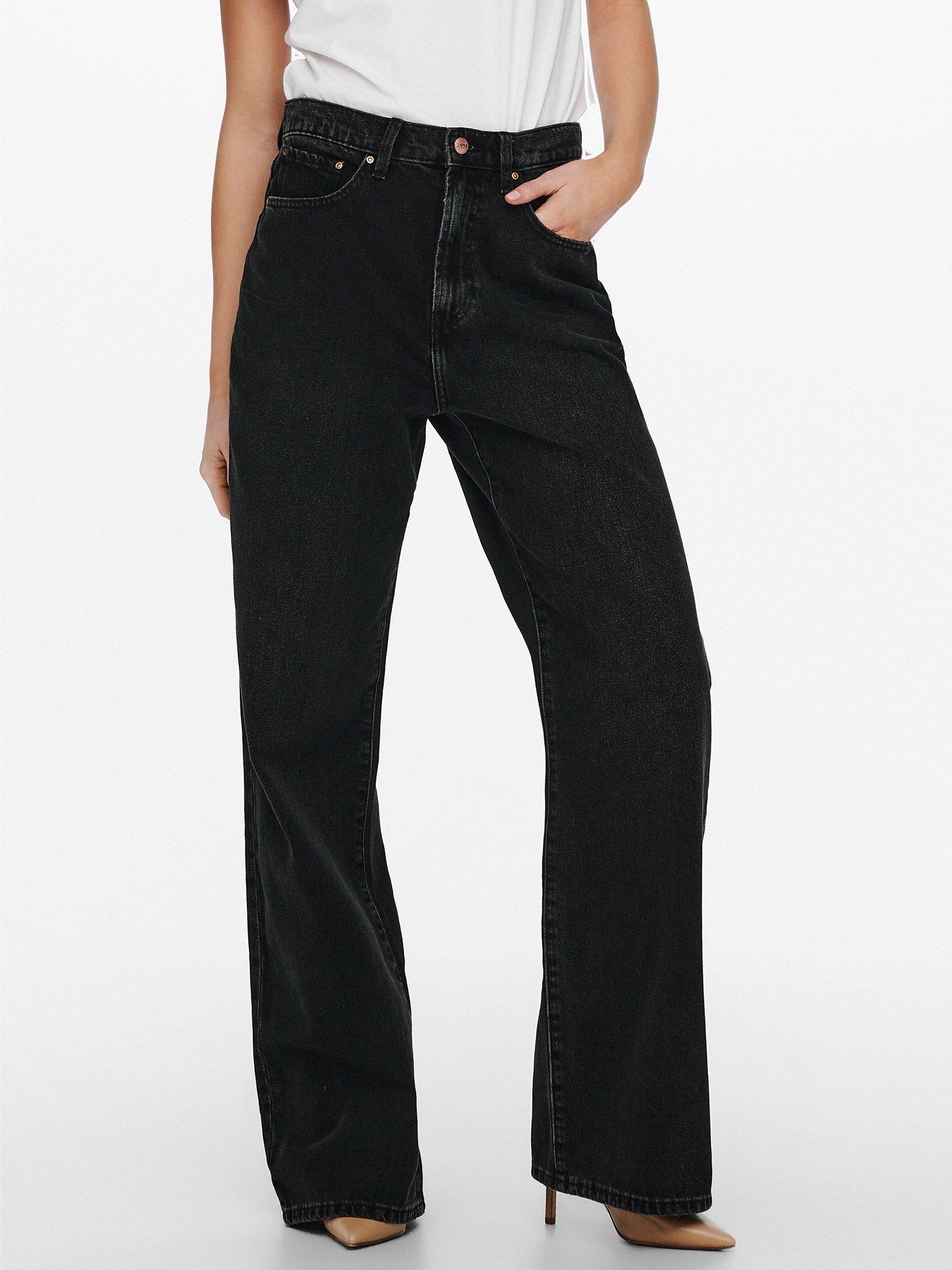 only-hope-high-waist-wide-leg-denim-jeans-black