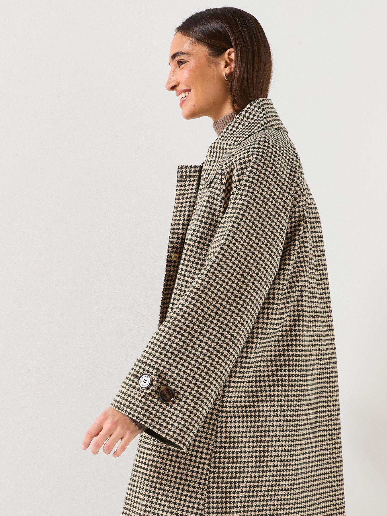  image of barbour-kennedy-check-showerproof-jacket-beige