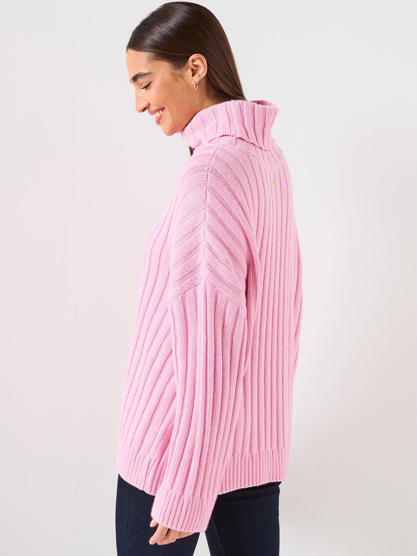 Image 2 of 6 of Barbour Maeve Knitted Jumper- Pink