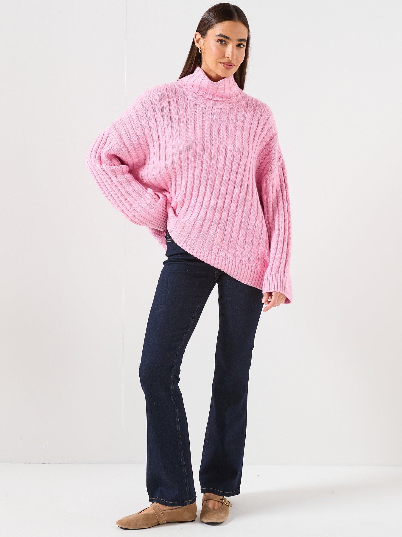 Image 3 of 6 of Barbour Maeve Knitted Jumper- Pink