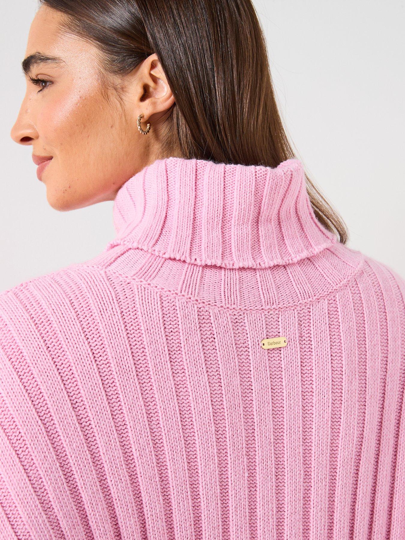 Image 4 of 6 of Barbour Maeve Knitted Jumper- Pink