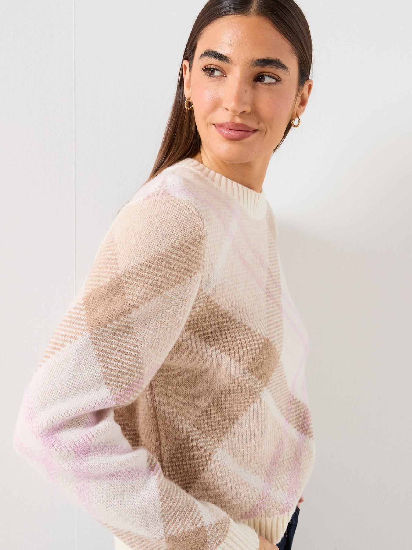 Image 6 of 6 of Barbour Sara Knitted Jumper- Beige