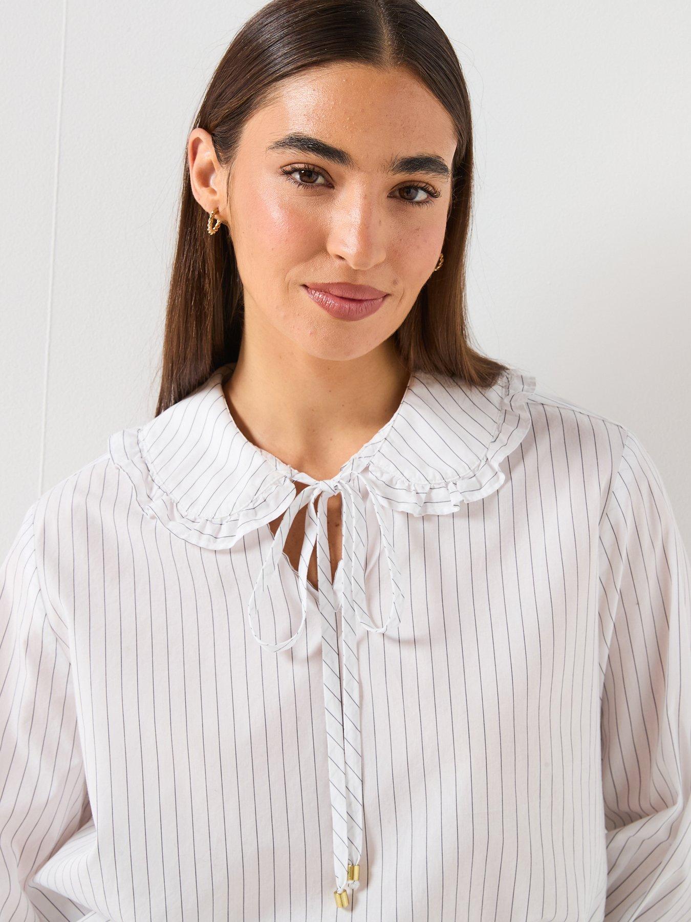  image of barbour-avery-shirt-white