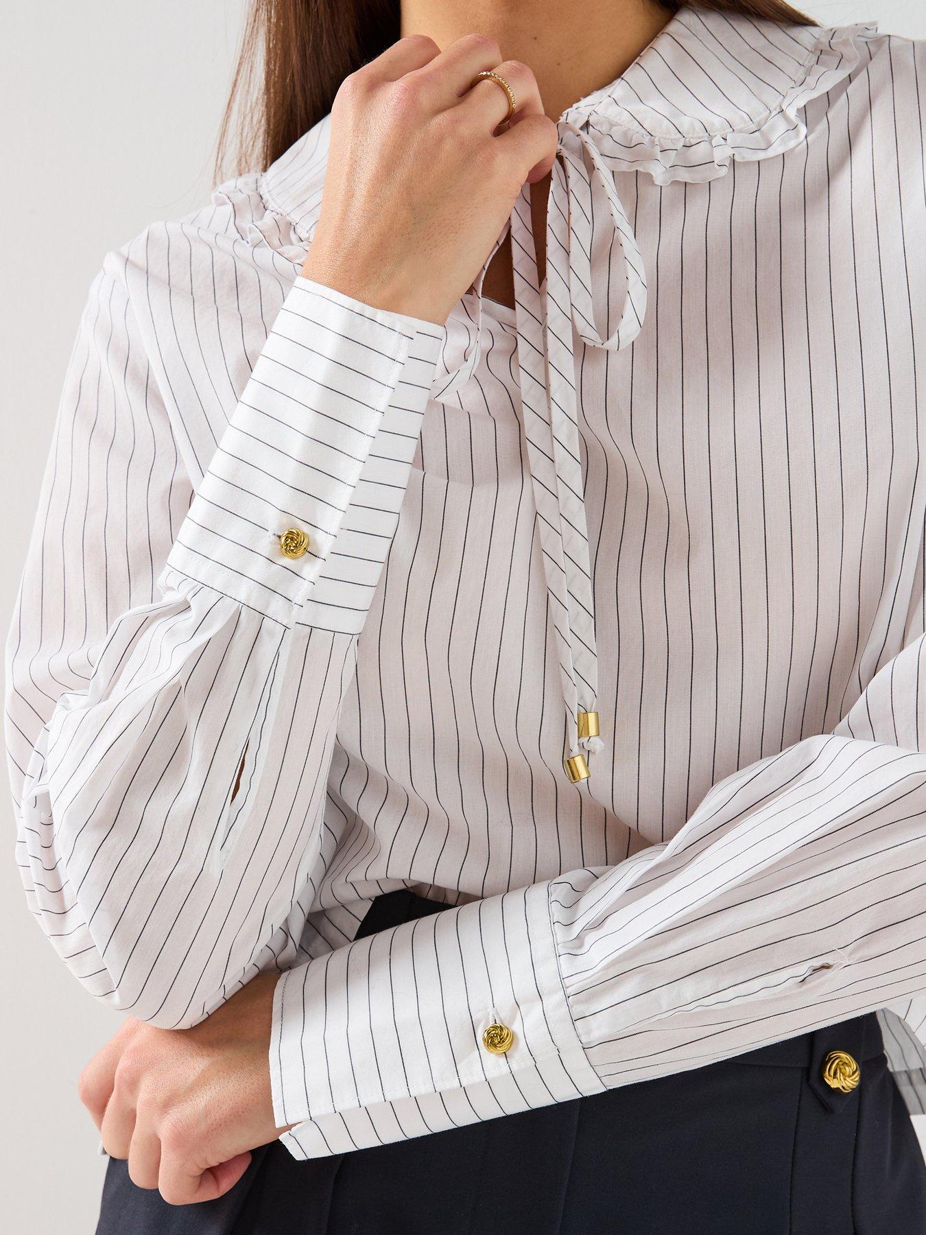  image of barbour-avery-shirt-white