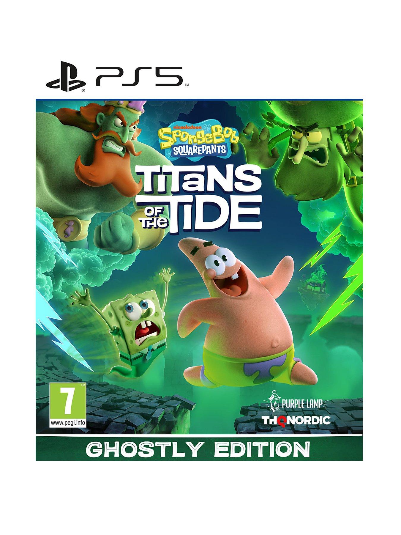 Image 1 of 7 of PlayStation 5 SpongeBob SquarePants: Titans of the Tide -&nbsp;Ghostly Edition