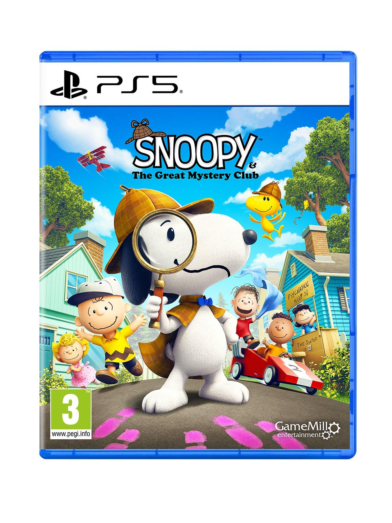 Image 1 of 7 of Playstation 5 Snoopy &amp; The Great Mystery Club PS5 Game