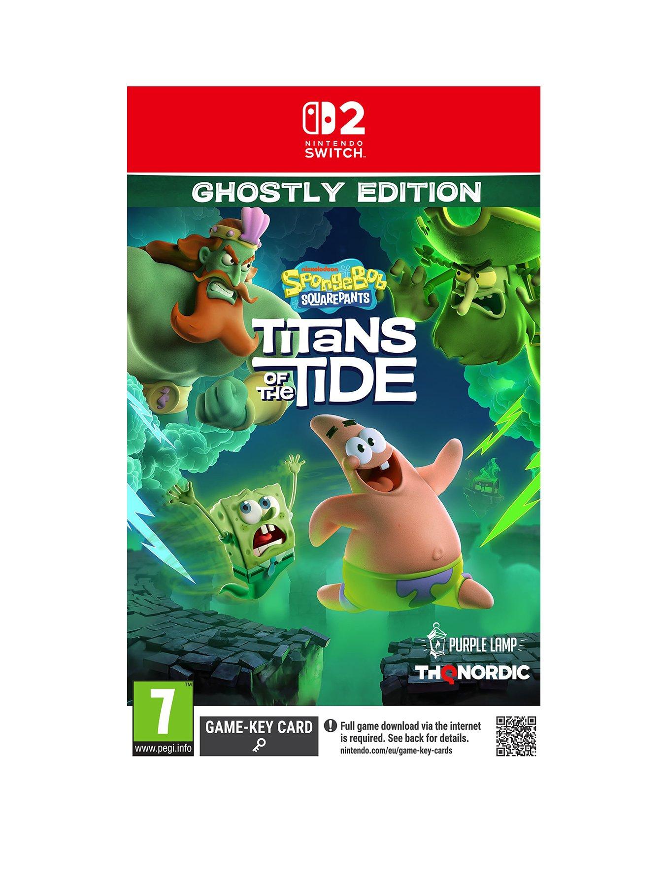 Image 1 of 7 of Nintendo Switch 2 SpongeBob SquarePants: Titans of the Tide -&nbsp;Ghostly Edition