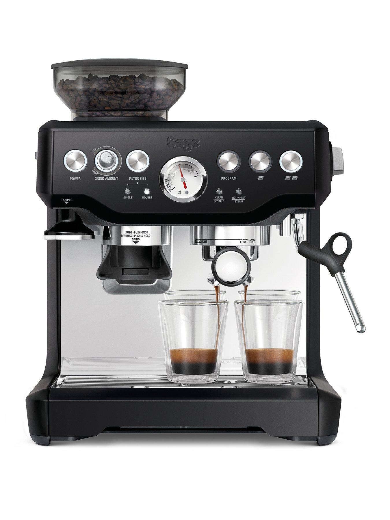 Sage the Barista Express Espresso Machine - Black Truffle