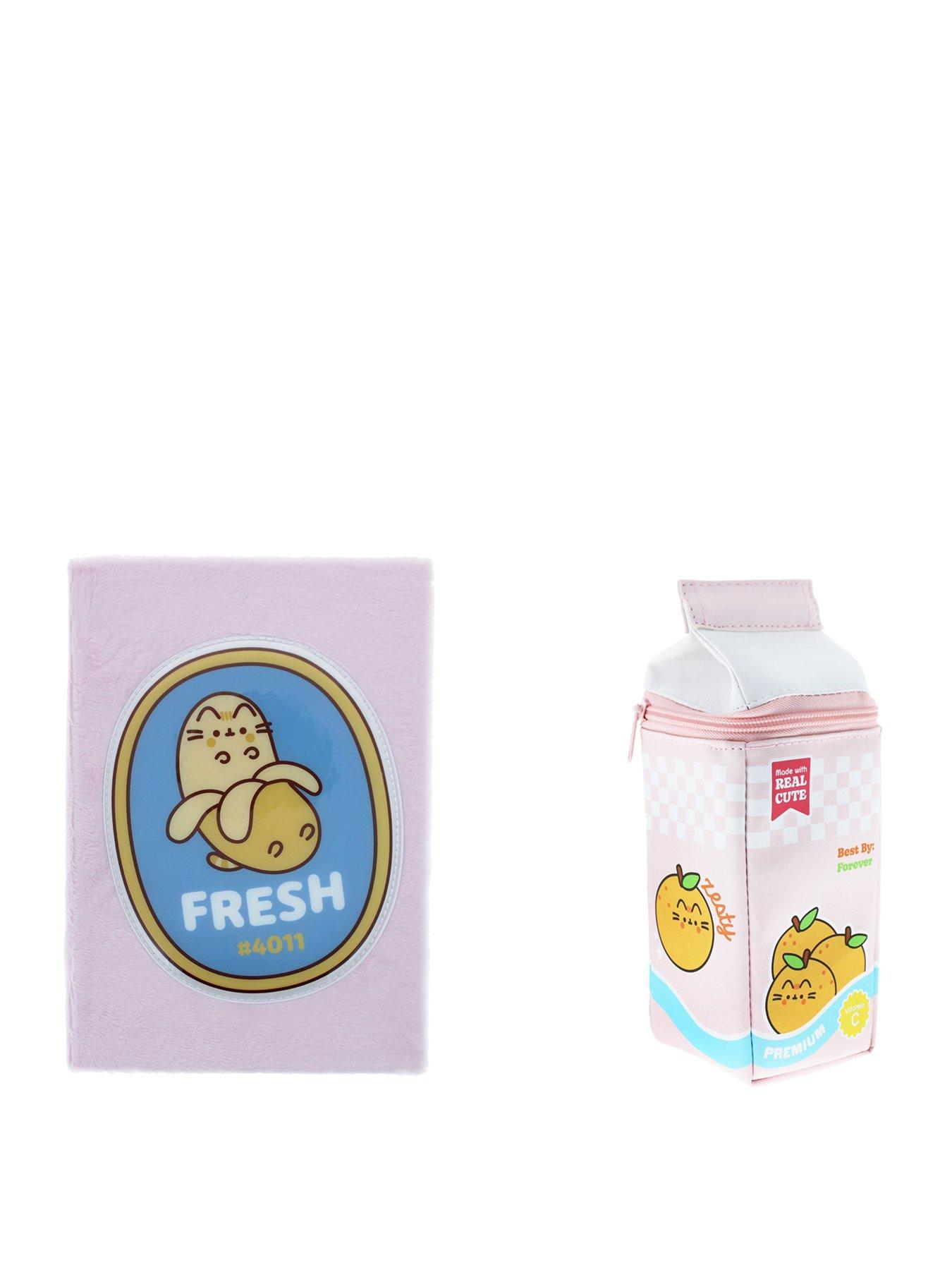 Image 1 of 7 of Pusheen Plush Notebook & Novelty Pencil Case