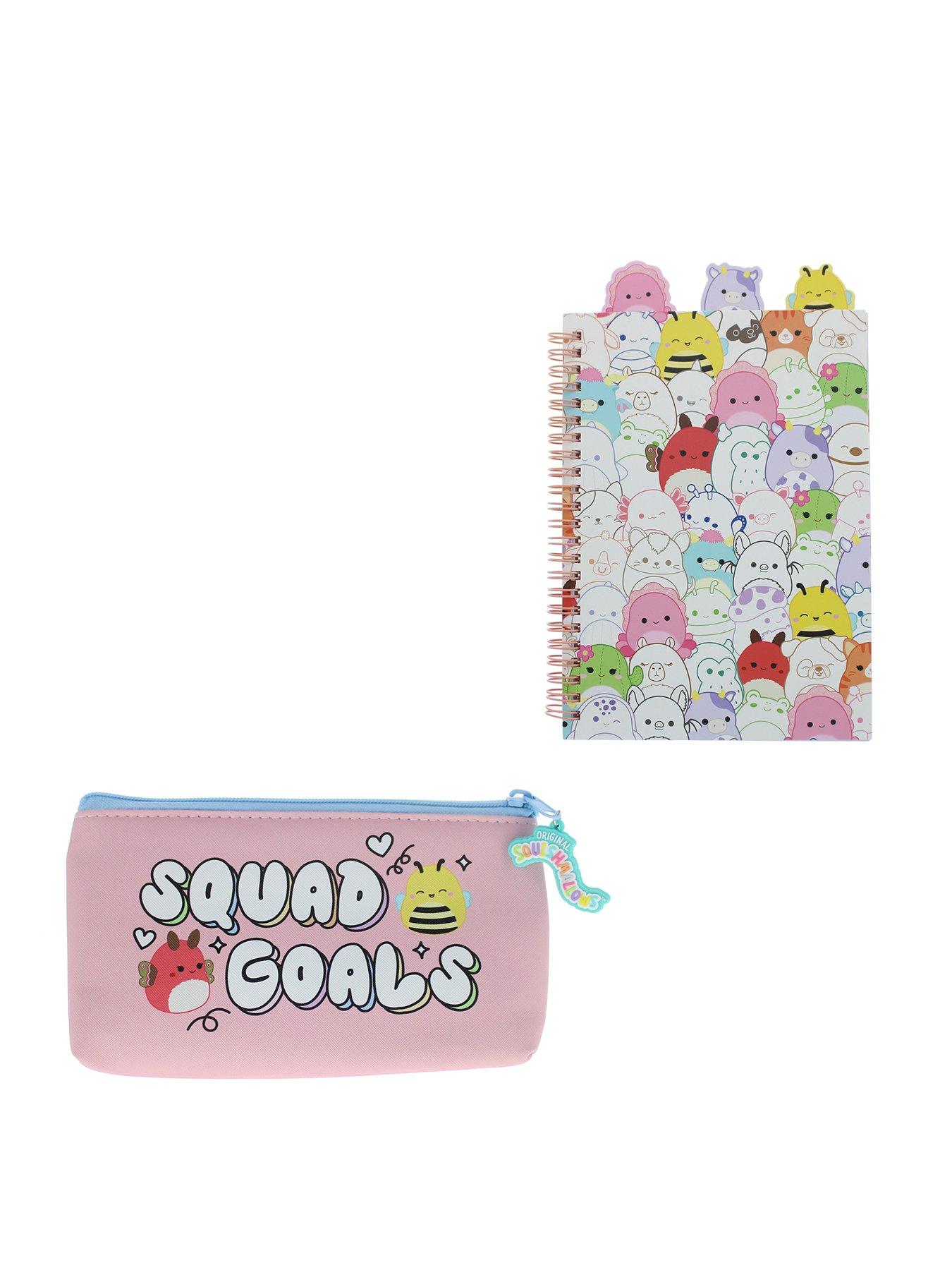 Image 1 of 5 of Squishmallows Notebook & Pencil Case