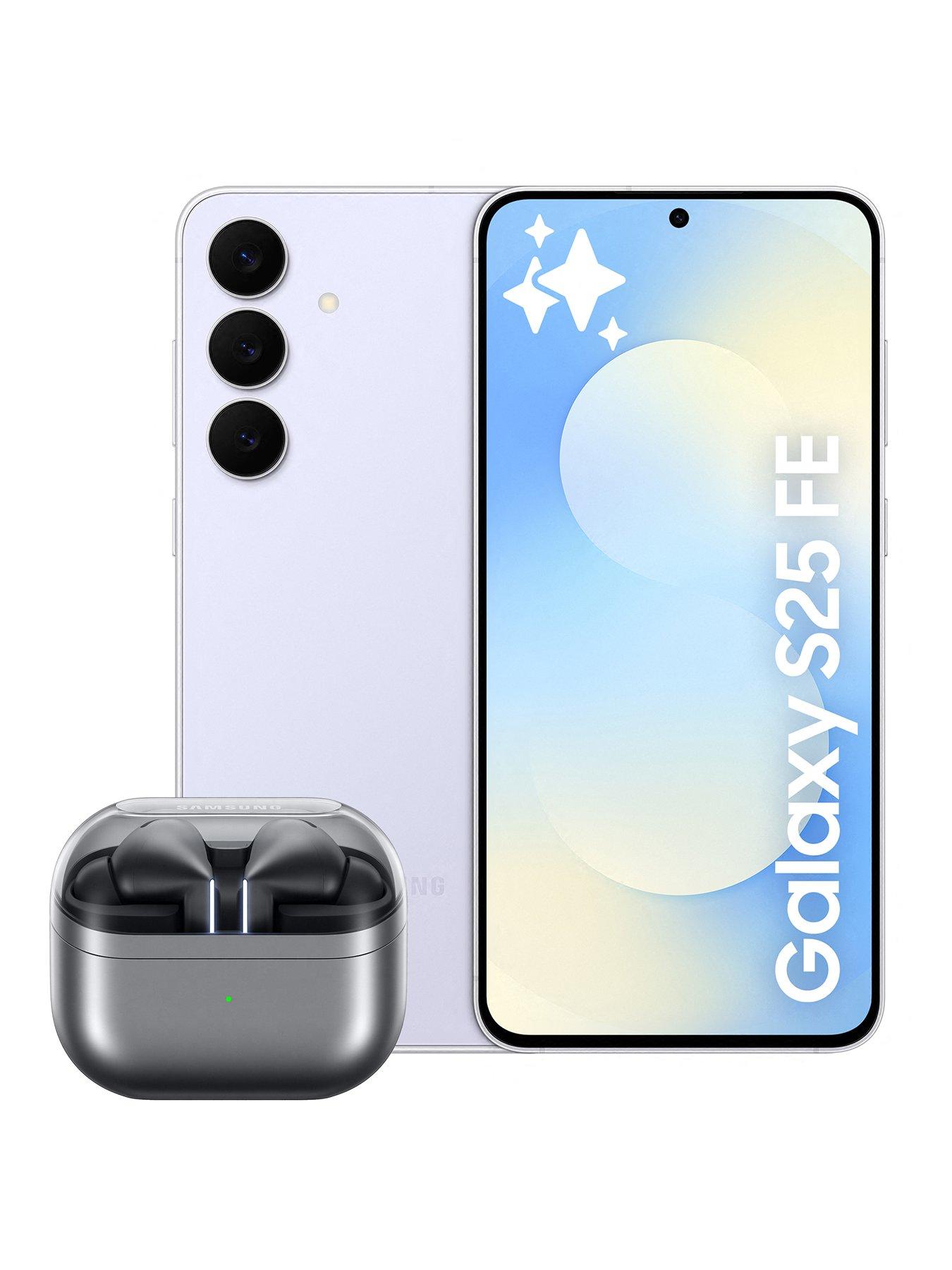  image of samsung-galaxy-s25-fe-128gbnbspwith-freenbspgalaxy-buds3-pro-silvernbsp--galaxy-ai