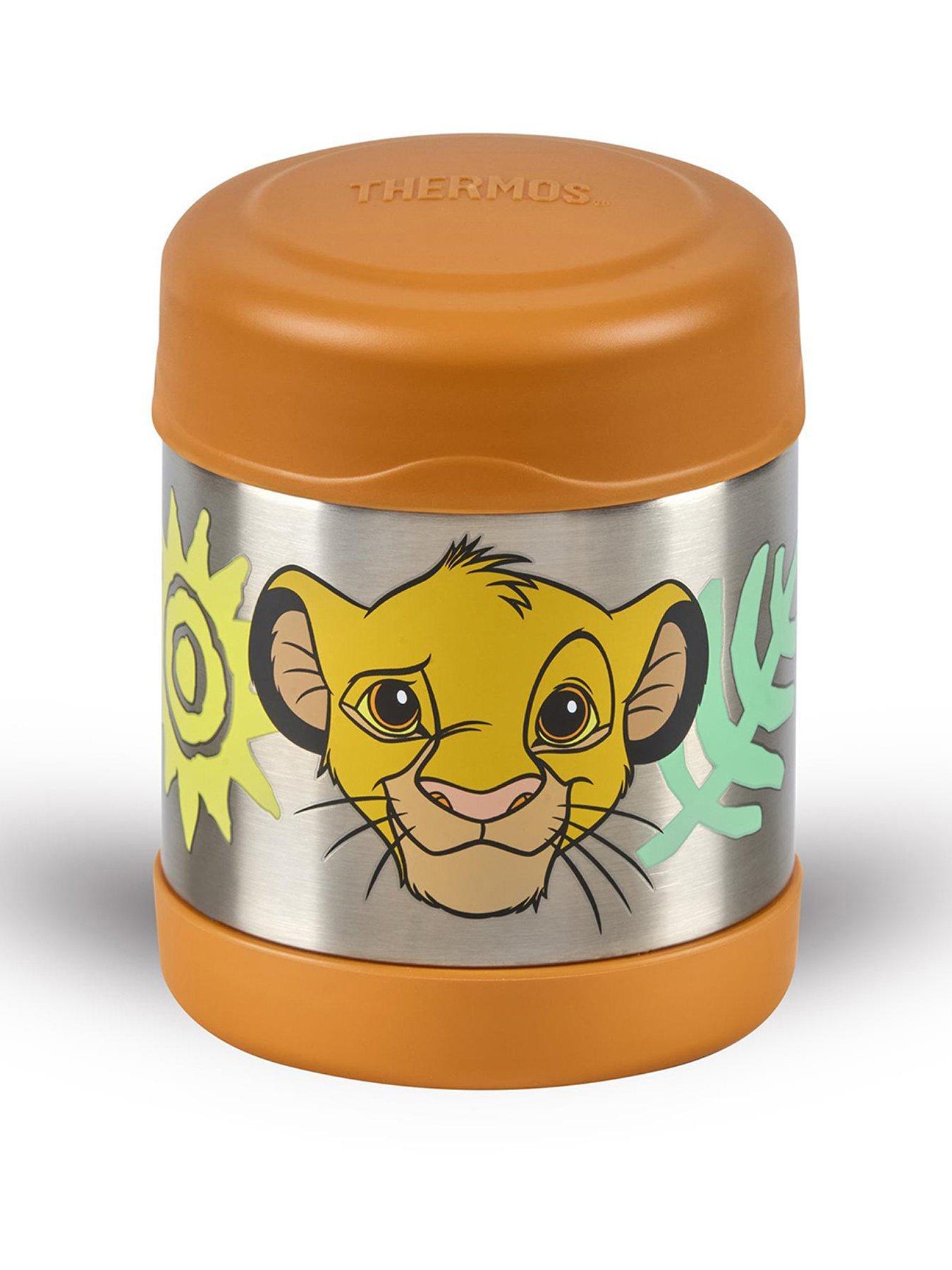 stillFront image of thermos-f300-lion-king-290ml-disney-funtainer-food-flask