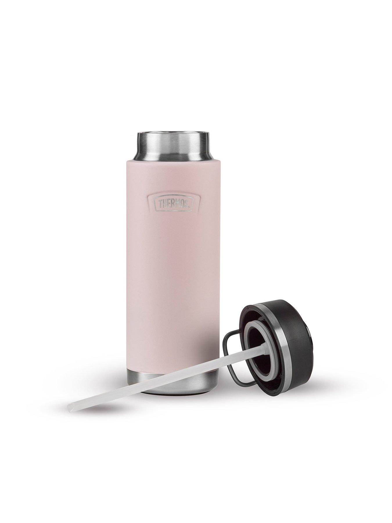  image of thermos-icon-series-710-ml-water-bottle-w-straw-lid-peony-pink
