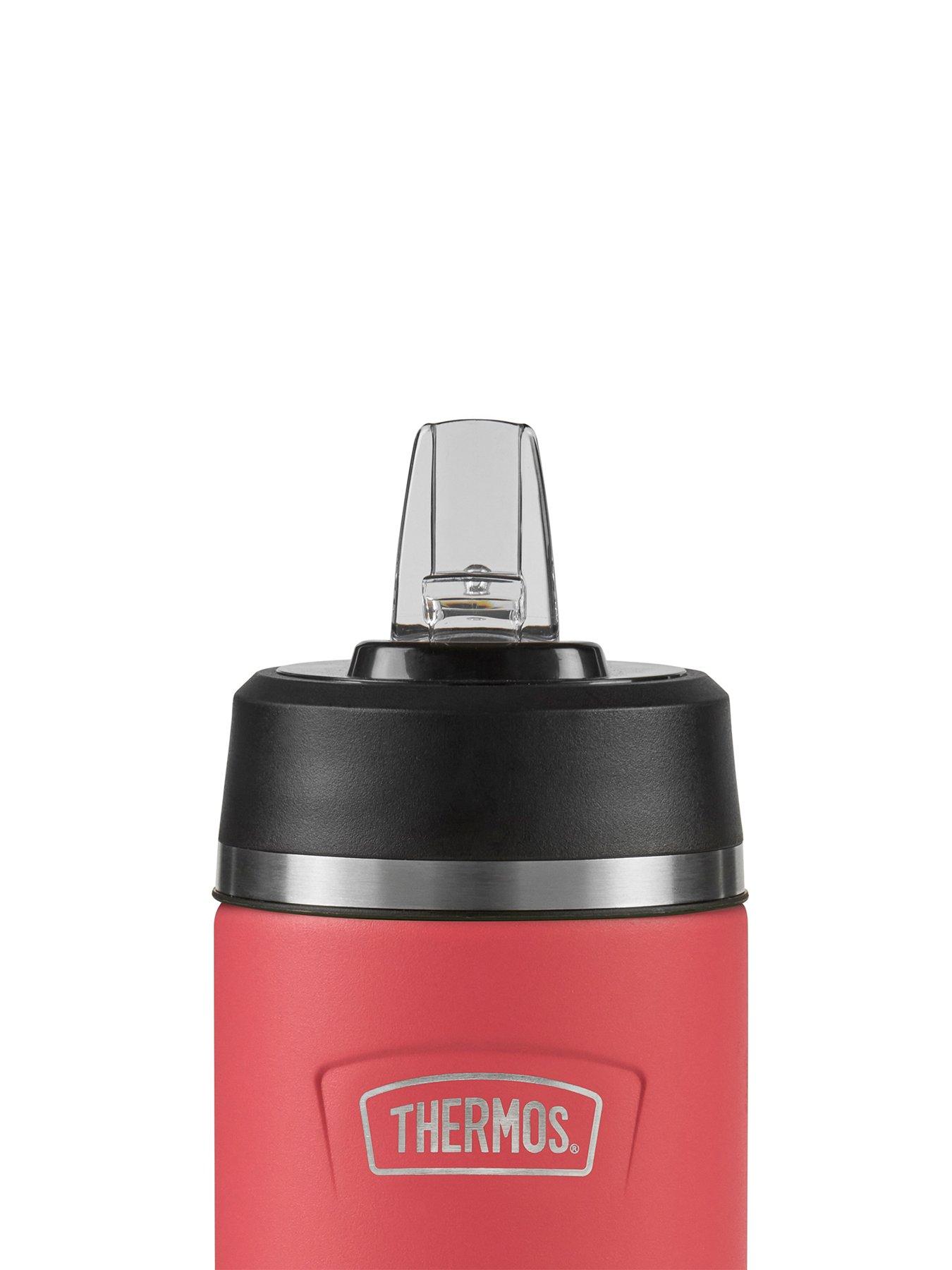  image of thermos-icon-series-530-ml-water-bottle-w-straw-lid--coral