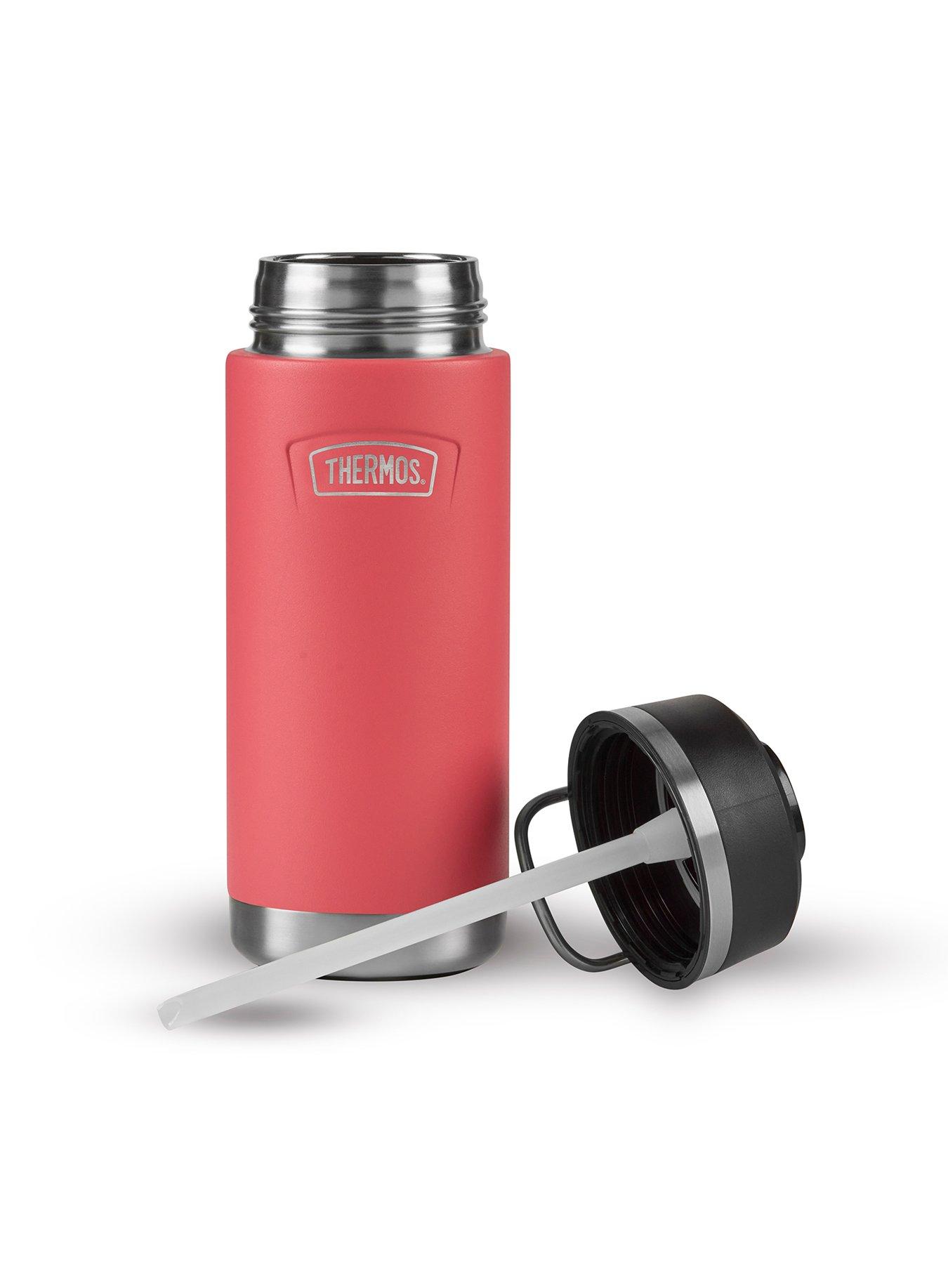  image of thermos-icon-series-530-ml-water-bottle-w-straw-lid--coral