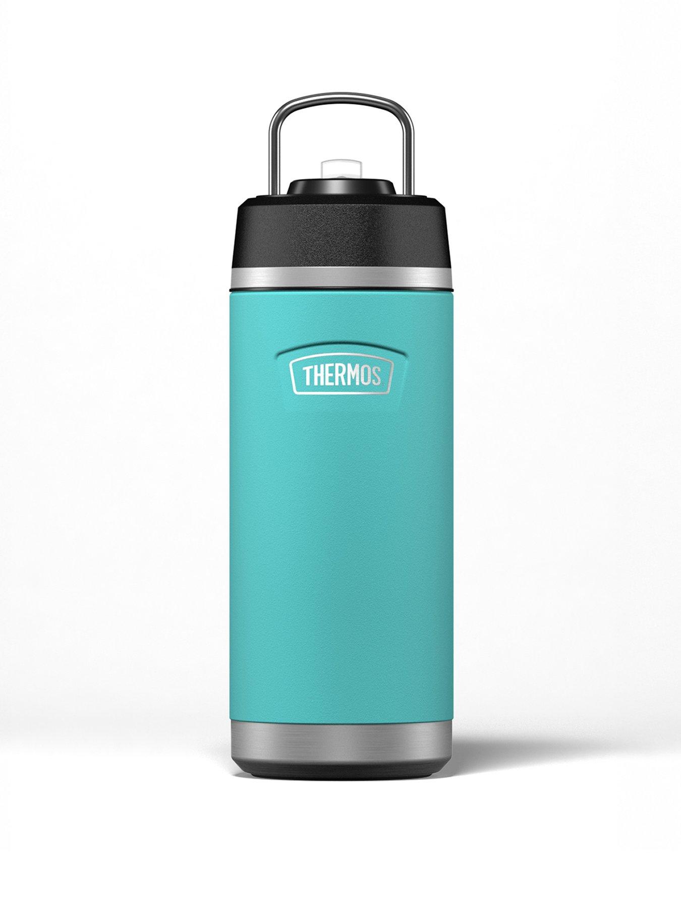 Thermos Icon Series 530 Ml Water Bottle W/ Straw Lid- Teal