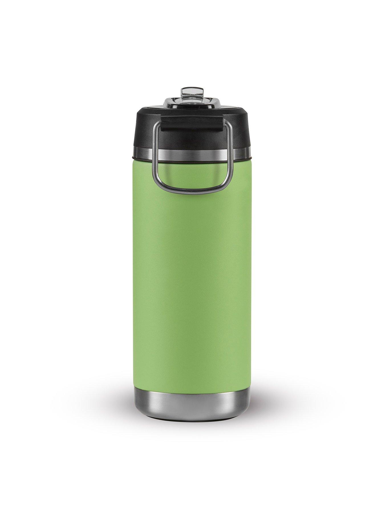  image of thermos-icon-series-530-ml-water-bottle-w-straw-lid--lime-green