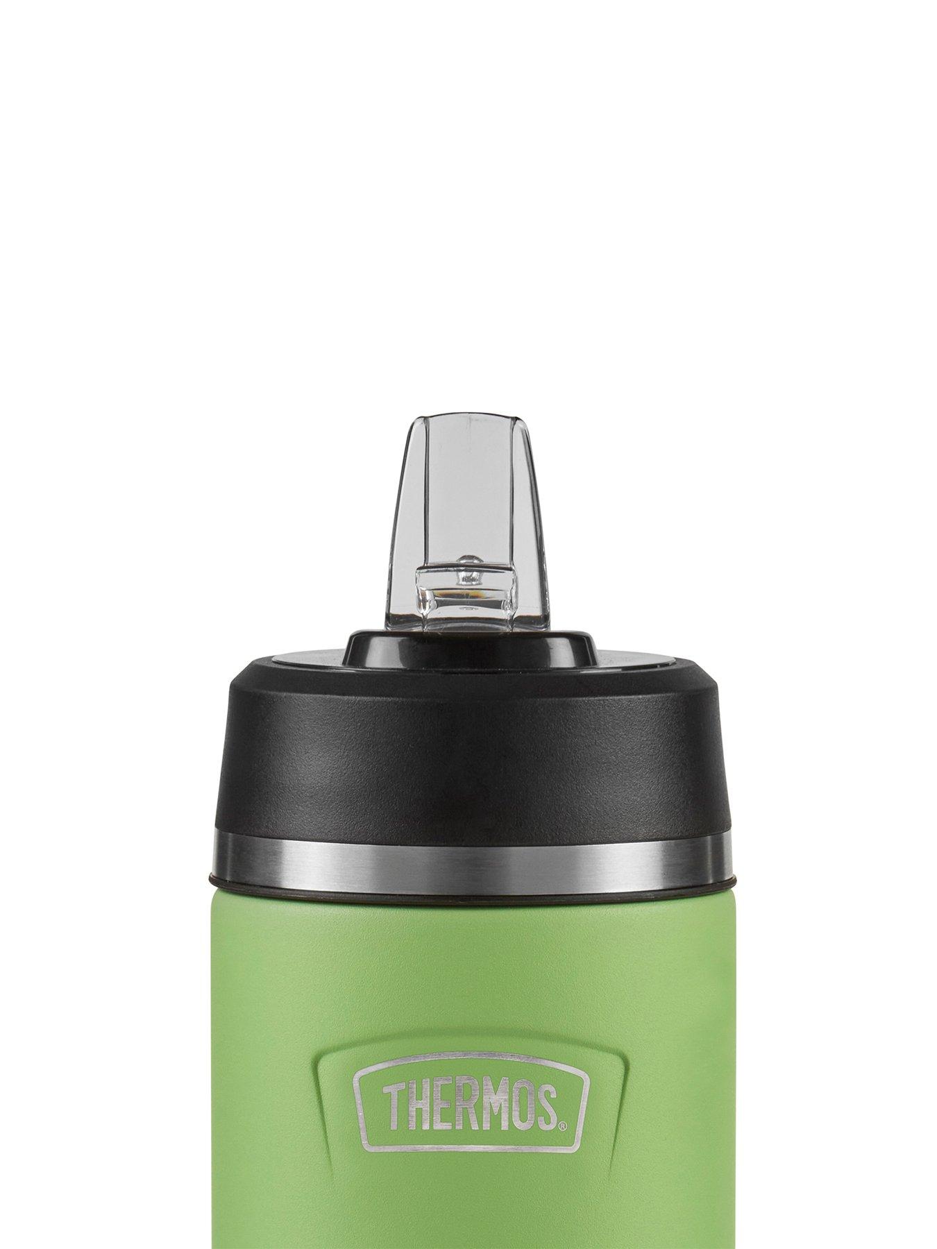  image of thermos-icon-series-530-ml-water-bottle-w-straw-lid--lime-green