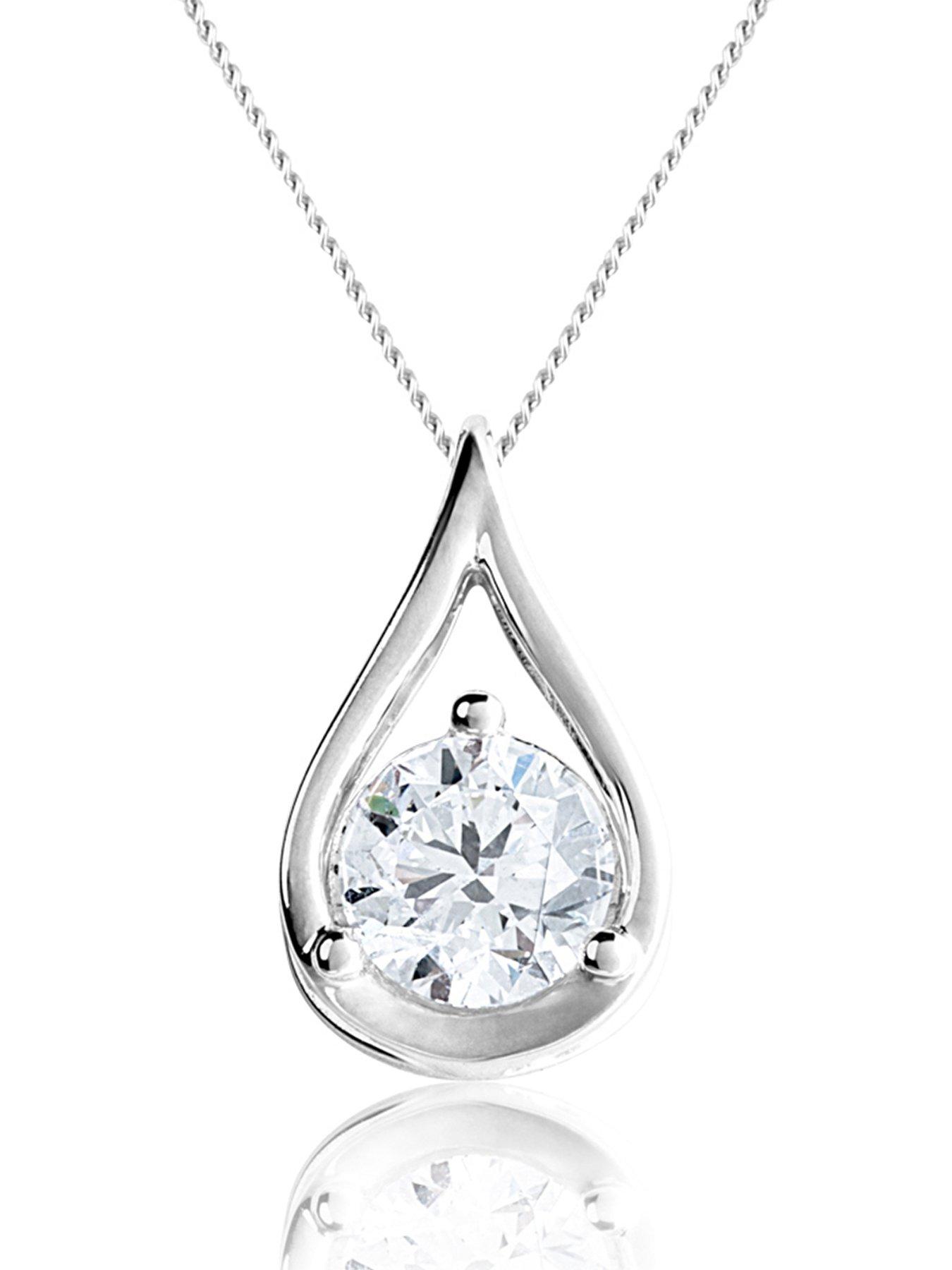 Love DIAMOND 1Ct Solitaire Pendant - Lab Grown - One Colour