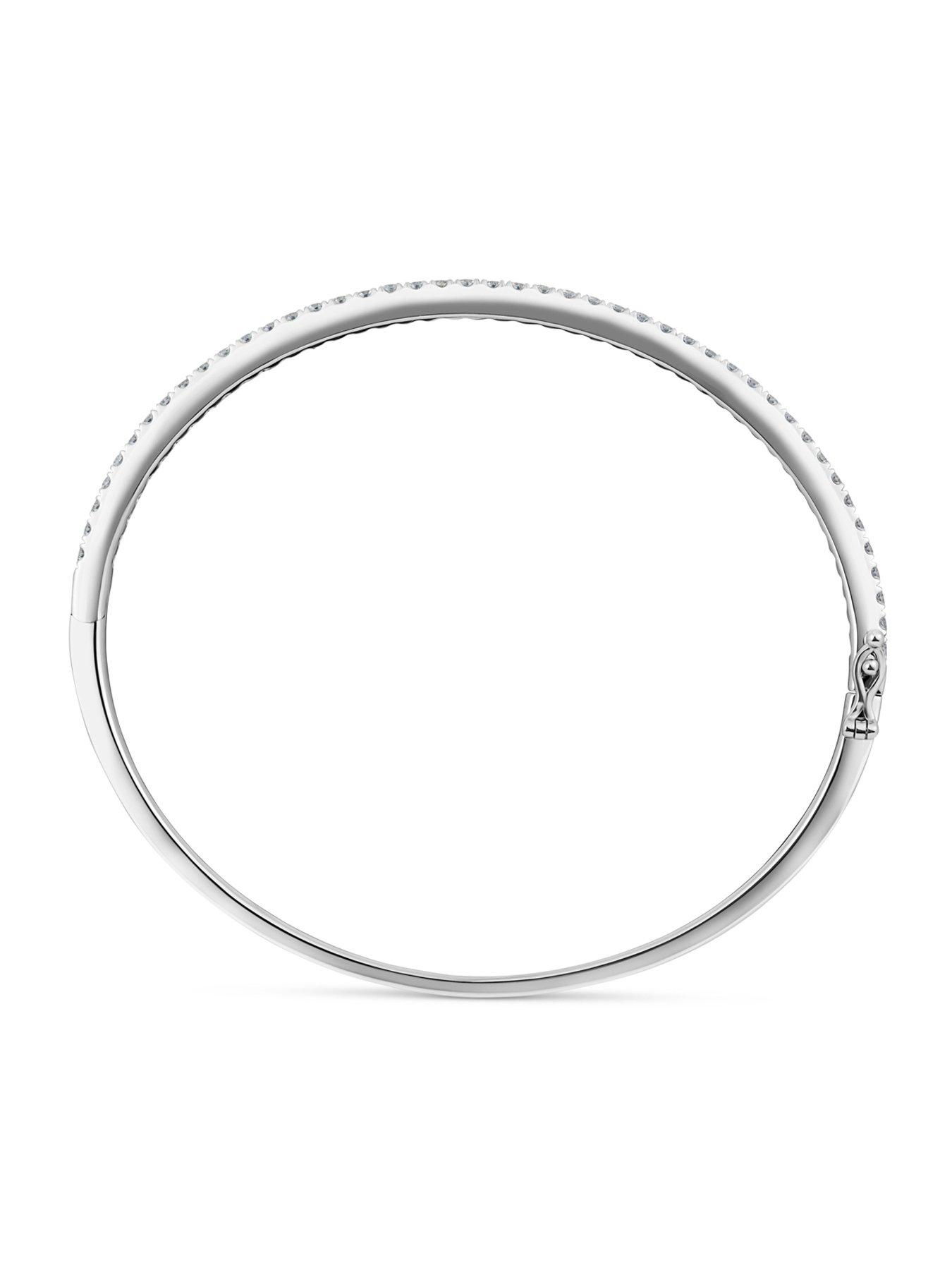  image of love-diamond-100-carat-diamond-tennis-bangle-lab-grown