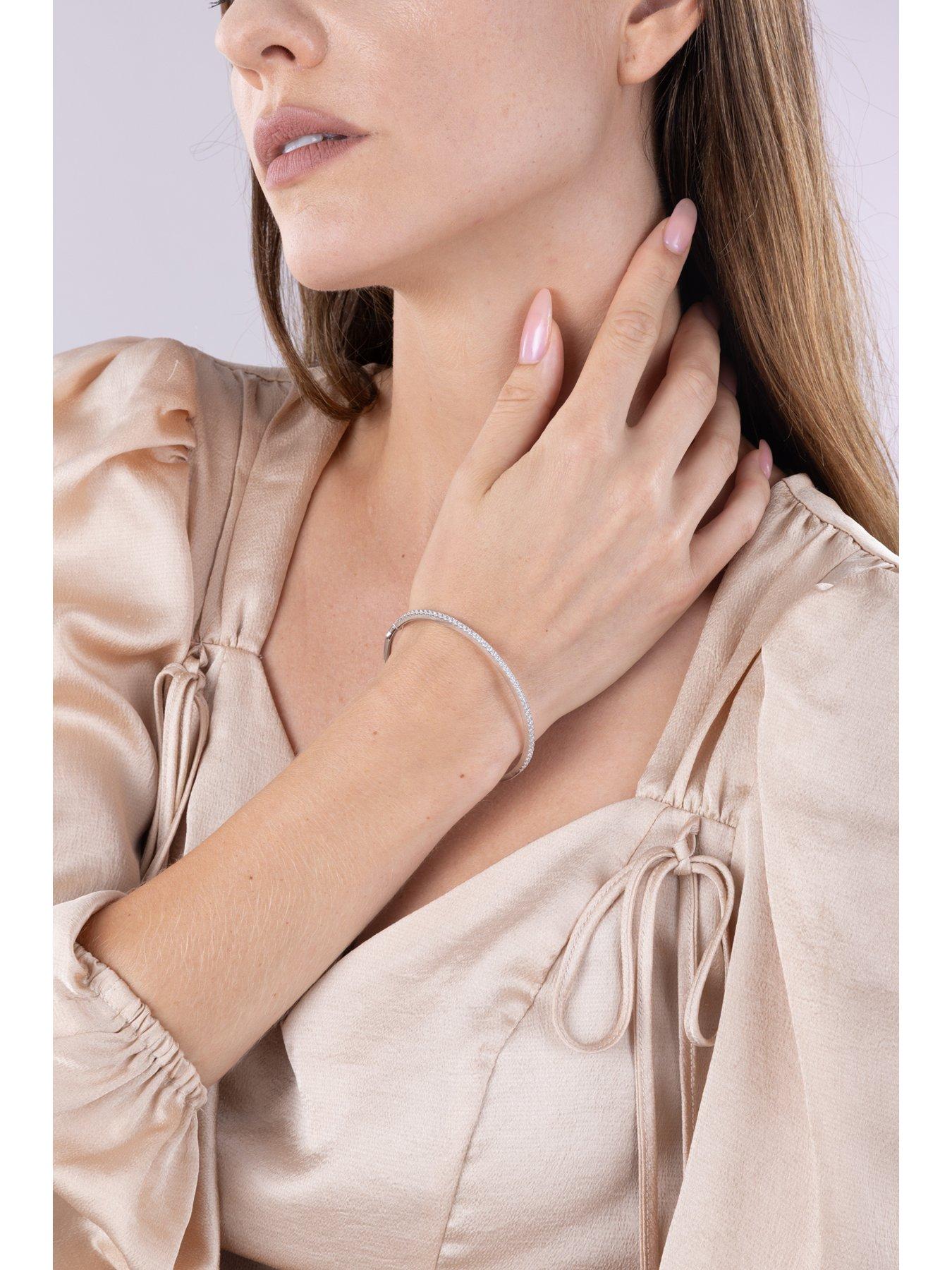  image of love-diamond-100-carat-diamond-tennis-bangle-lab-grown