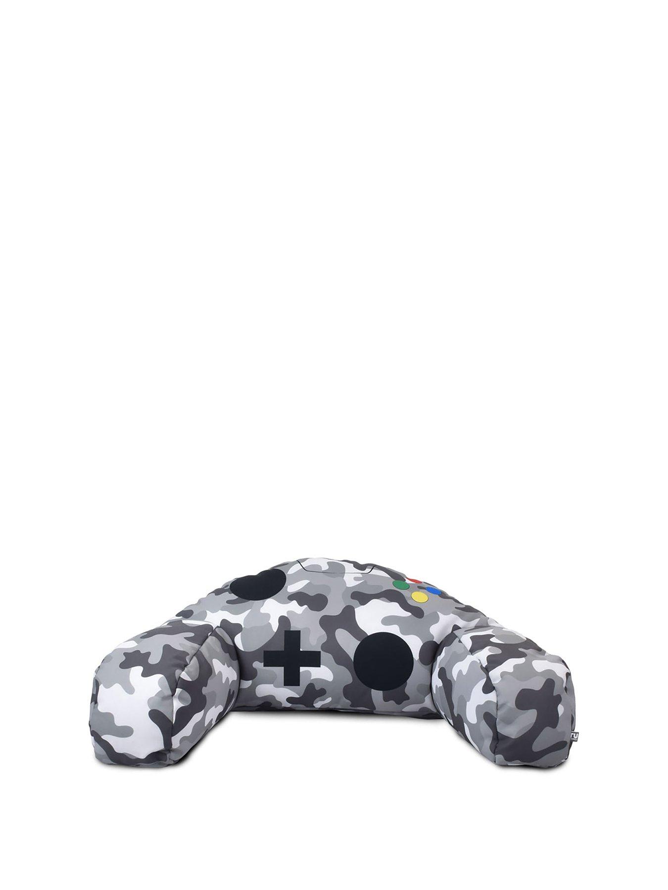 rucomfy Gaming Controller Support Pillow - Grey Camo