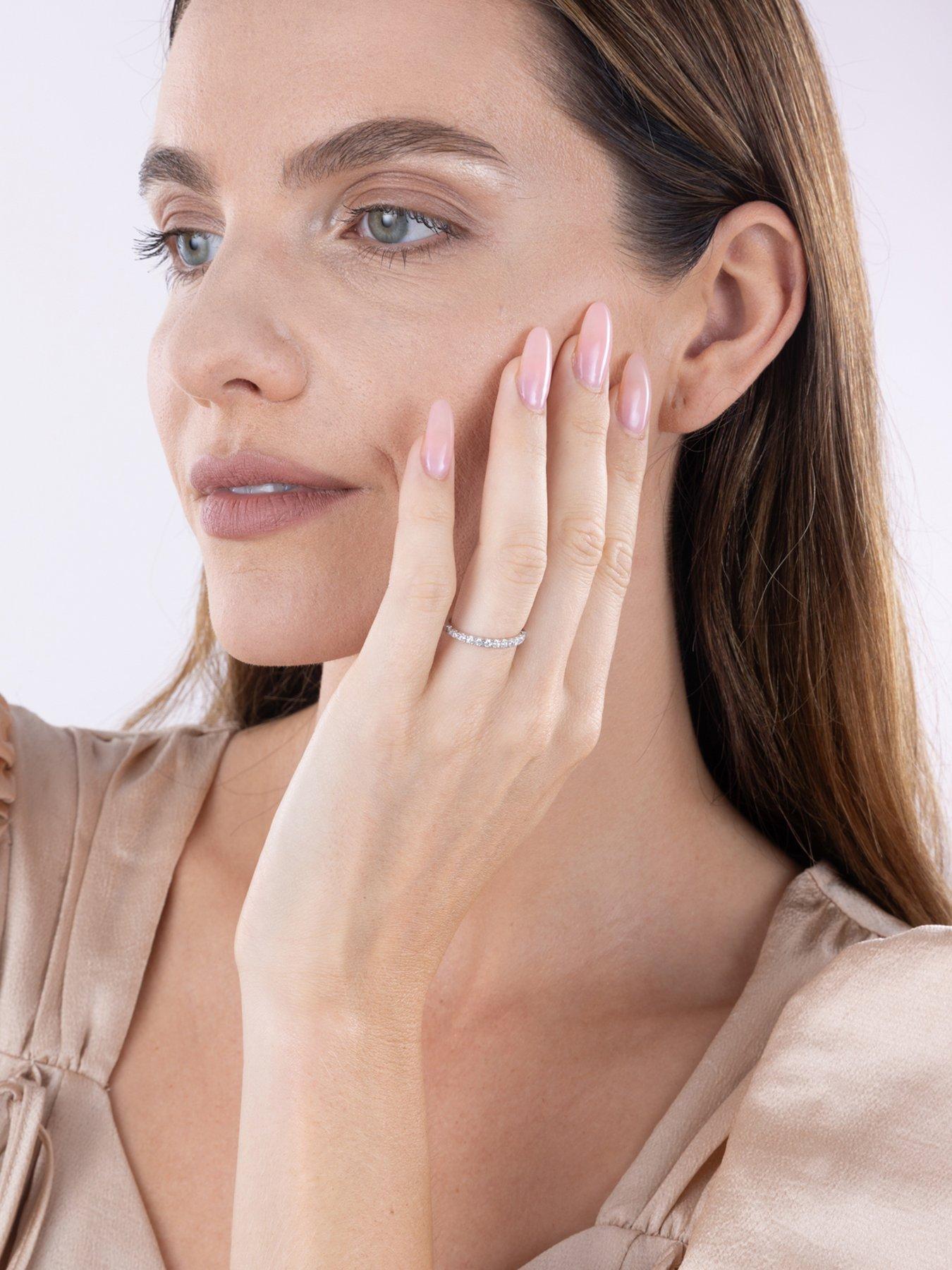  image of love-diamond-025ct-natural-diamond-microset-eternity-ring