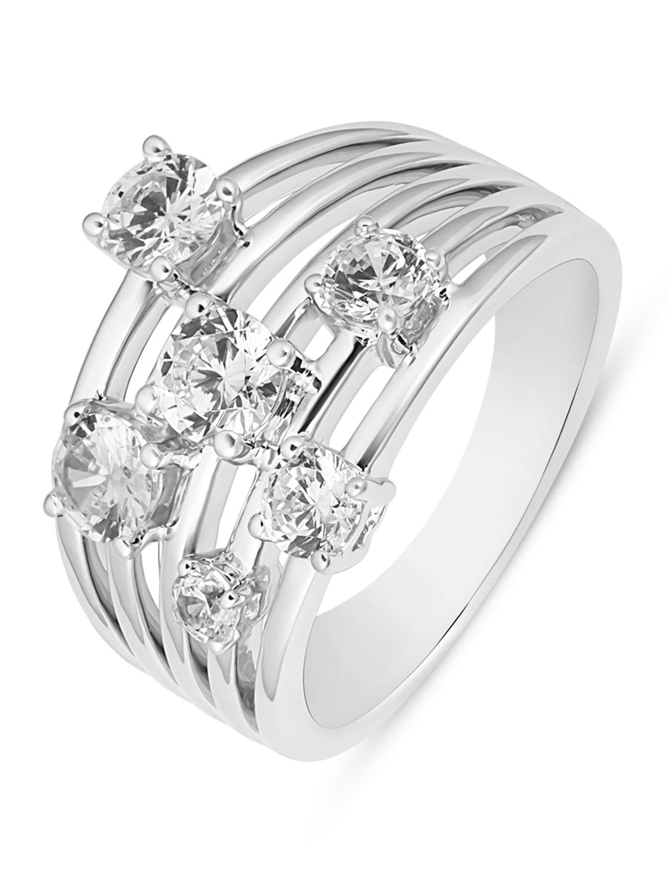 Love DIAMOND 1.50ct Diamond Bubble Ring Lab Grown