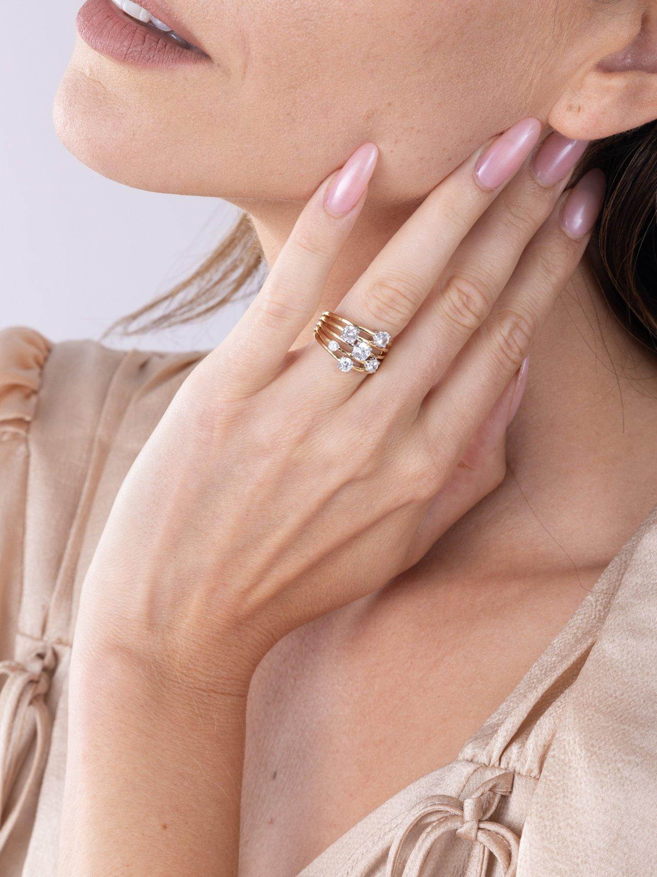 Image 5 of 5 of Love DIAMOND Lab Grown Bubble Ring - One Colour
