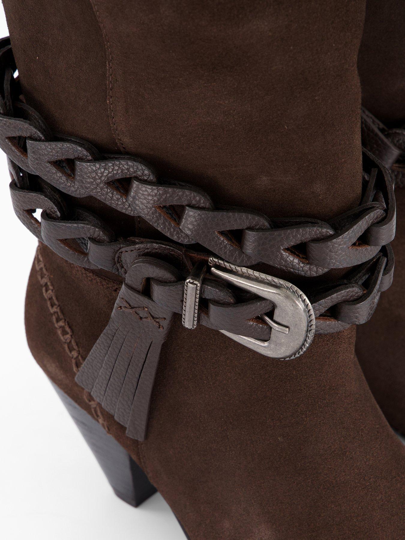  image of free-people-bridget-belt-slouch-boot-dark-brown