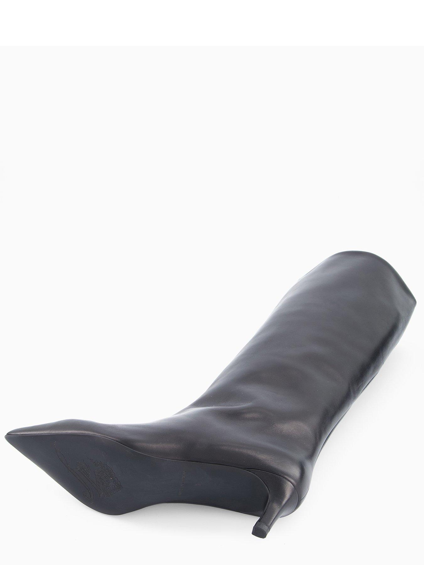  image of free-people-kiki-kitten-heel-boot-black