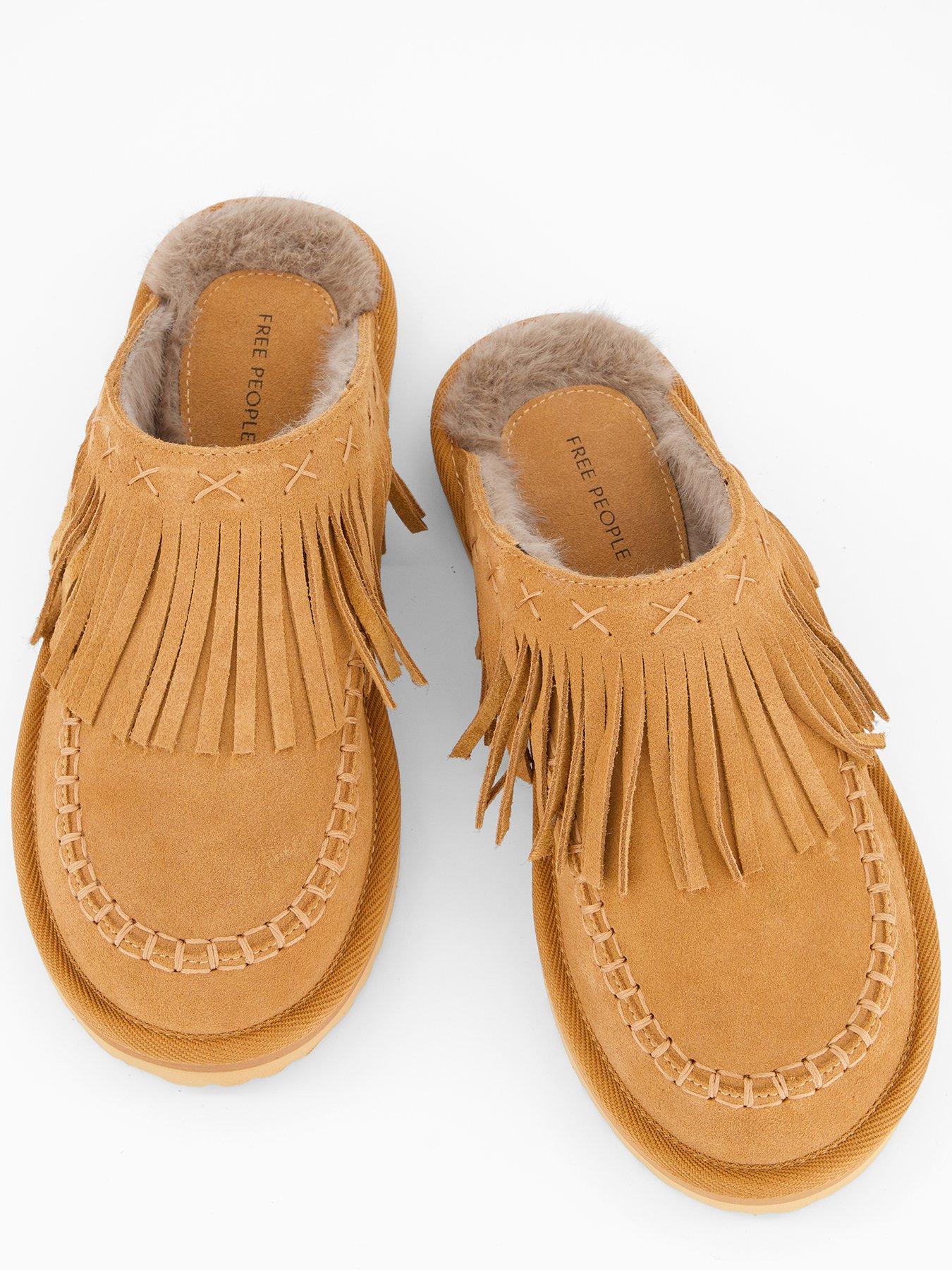  image of free-people-fallon-fringe-mule-light-brown