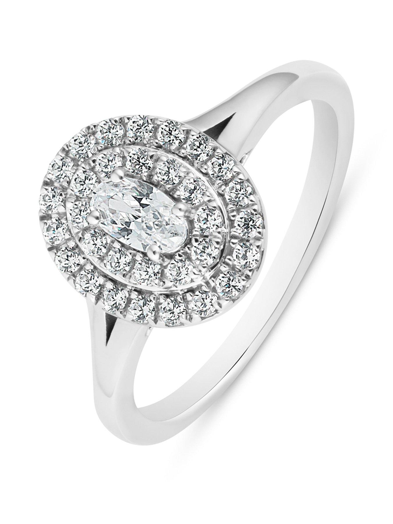  image of love-diamond-050ct-oval-double-halo-diamond-dress-ring-lab-grown