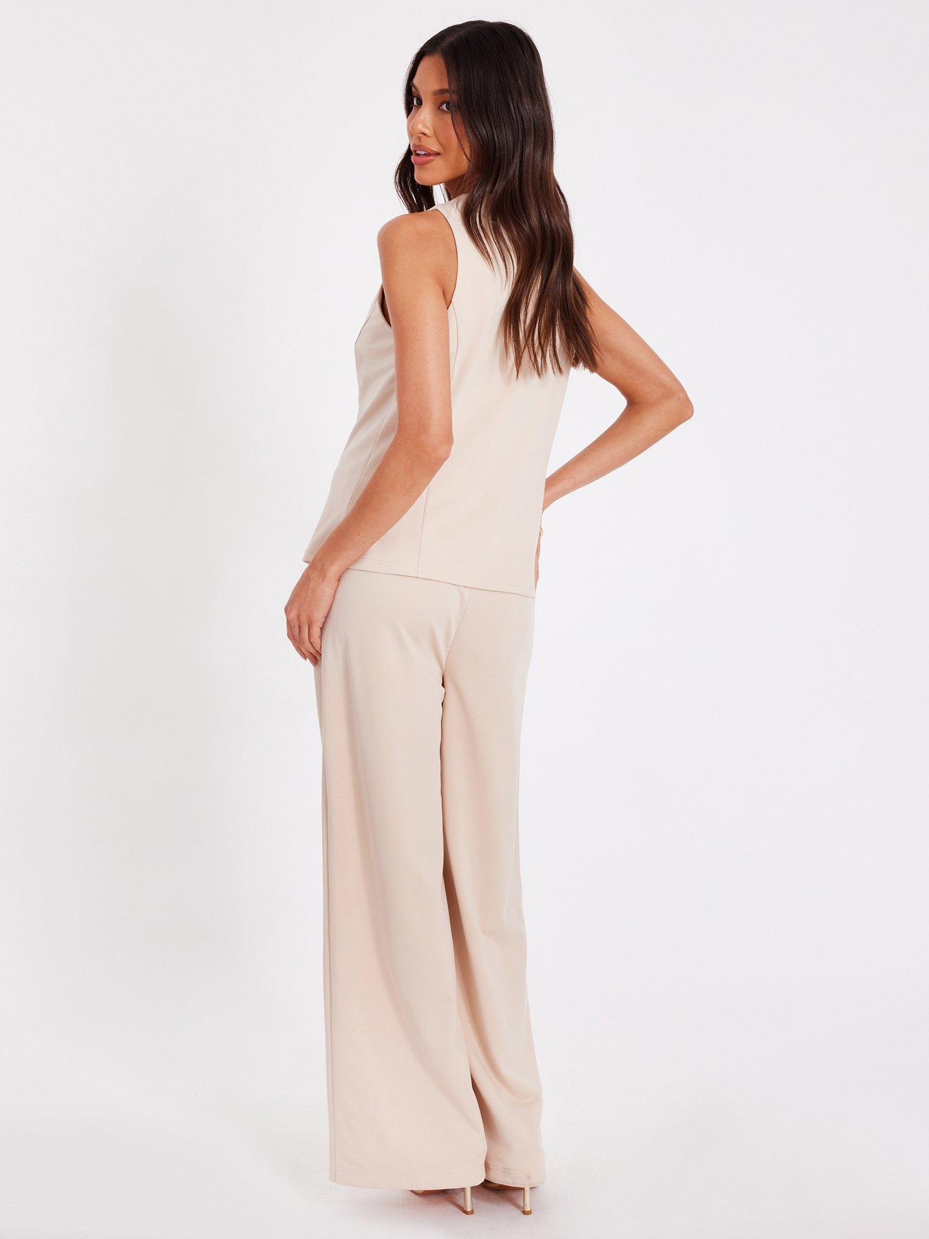Image 2 of 6 of Quiz Stone Button Front Waistcoat
