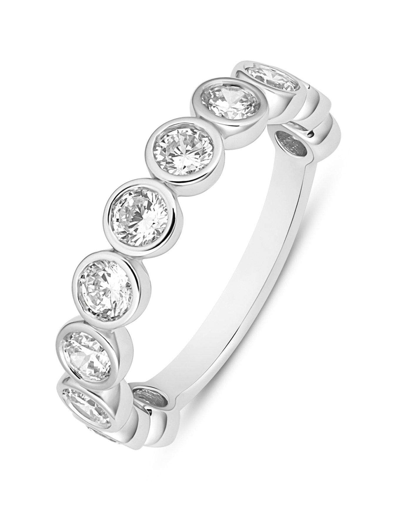 Love DIAMOND 1.00ct Diamond Eternity Ring Lab Grown