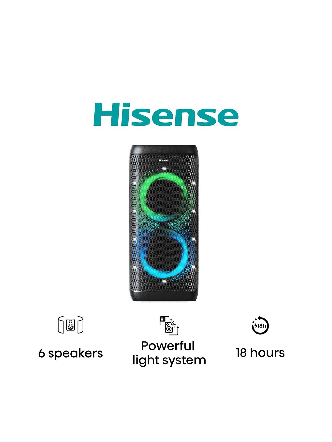 Image 1 of 7 of Hisense Party Thunder Bluetooth Party Speaker