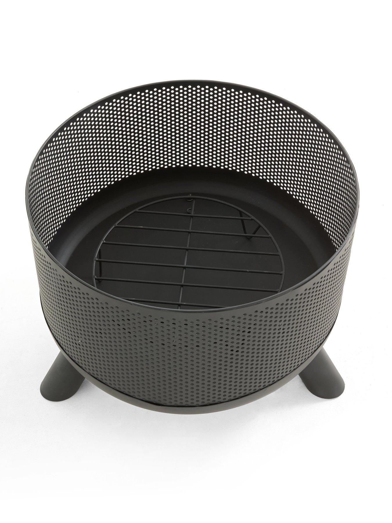  image of the-very-collection-firebowl-with-mesh-screen--nbsp50cm-diameter