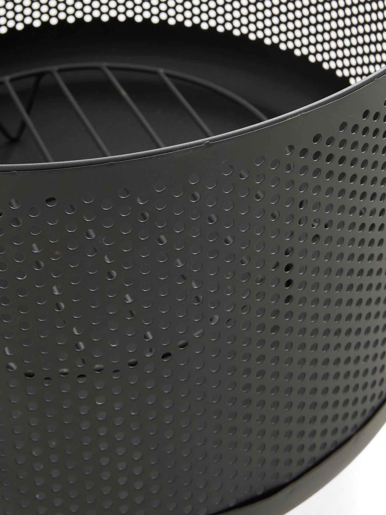  image of the-very-collection-firebowl-with-mesh-screen--nbsp50cm-diameter